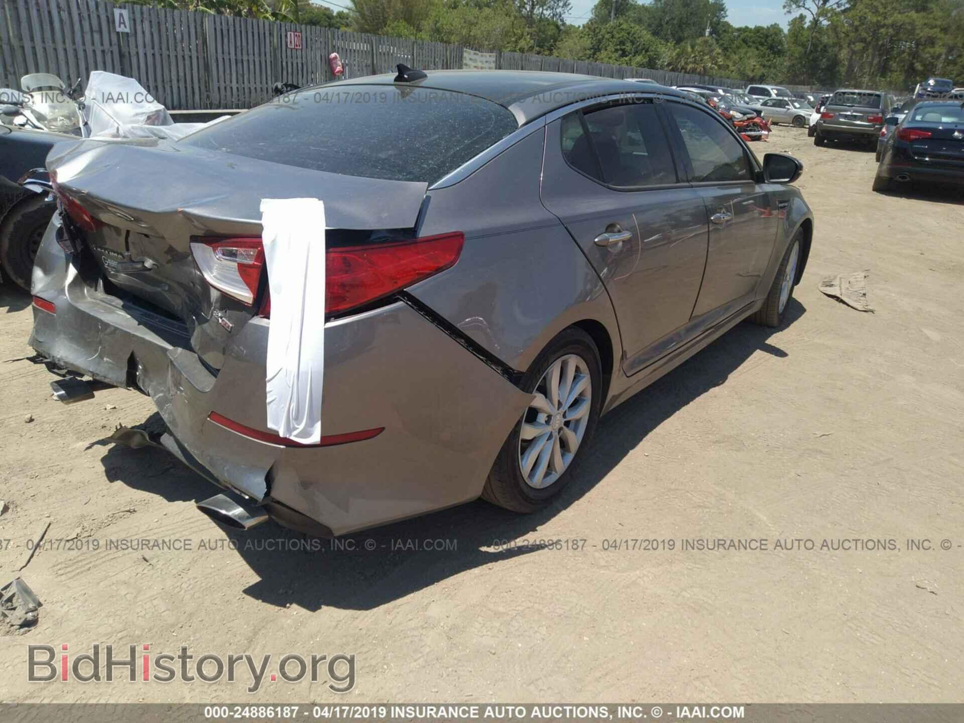 2015 KIA OPTIMA - VIN: 5XXGN4A79FG459005 - Photo 4
