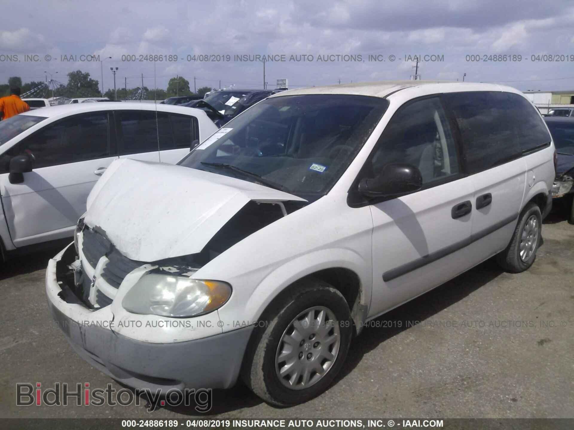 2007 DODGE CARAVAN - VIN: 1D4GP21R67B193453 - Фото 2
