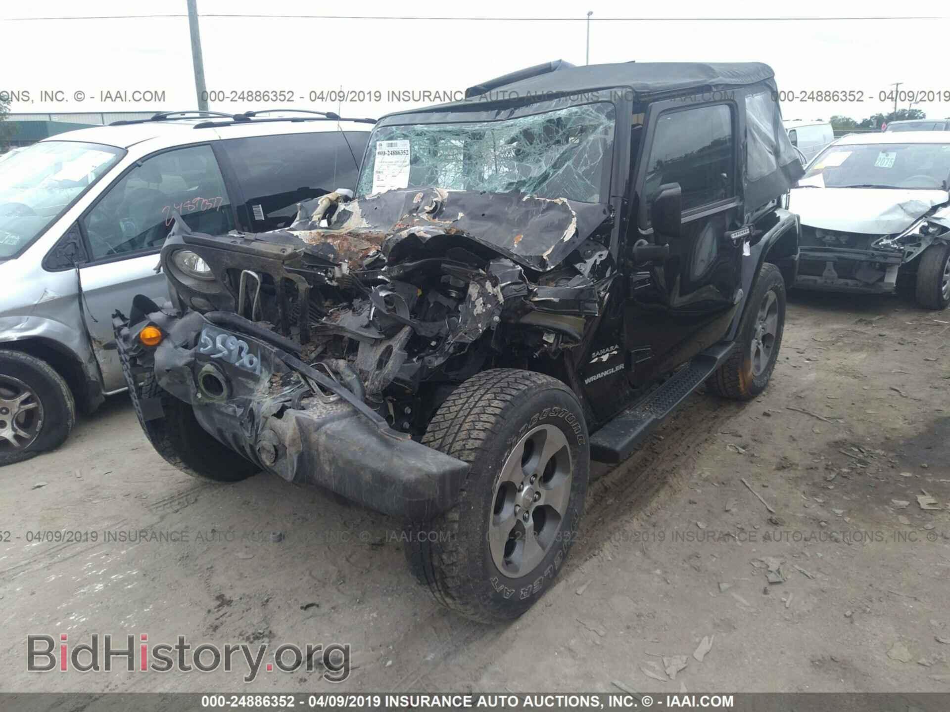2017 JEEP WRANGLER - VIN: 1C4AJWBG0HL559301 - Фото 2