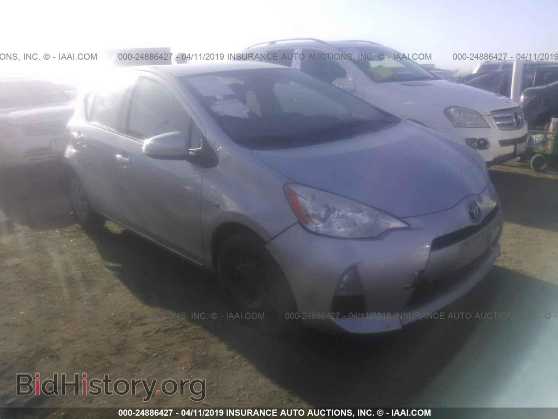Photo JTDKDTB37E1060770 - TOYOTA PRIUS C 2014
