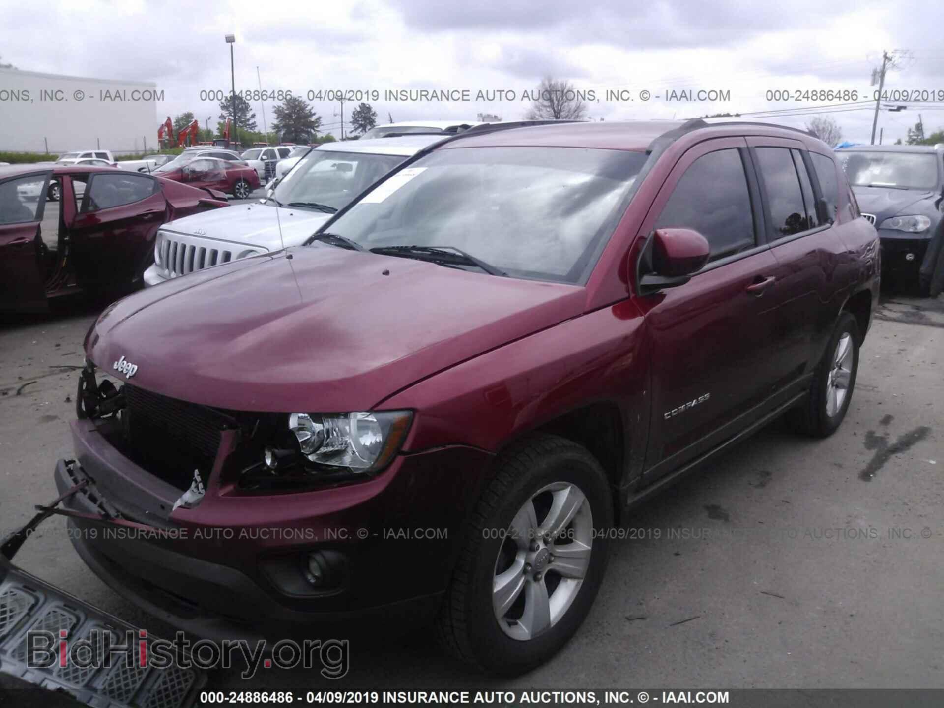 2014 JEEP COMPASS - VIN: 1C4NJCEB4ED535153 - Фото 2