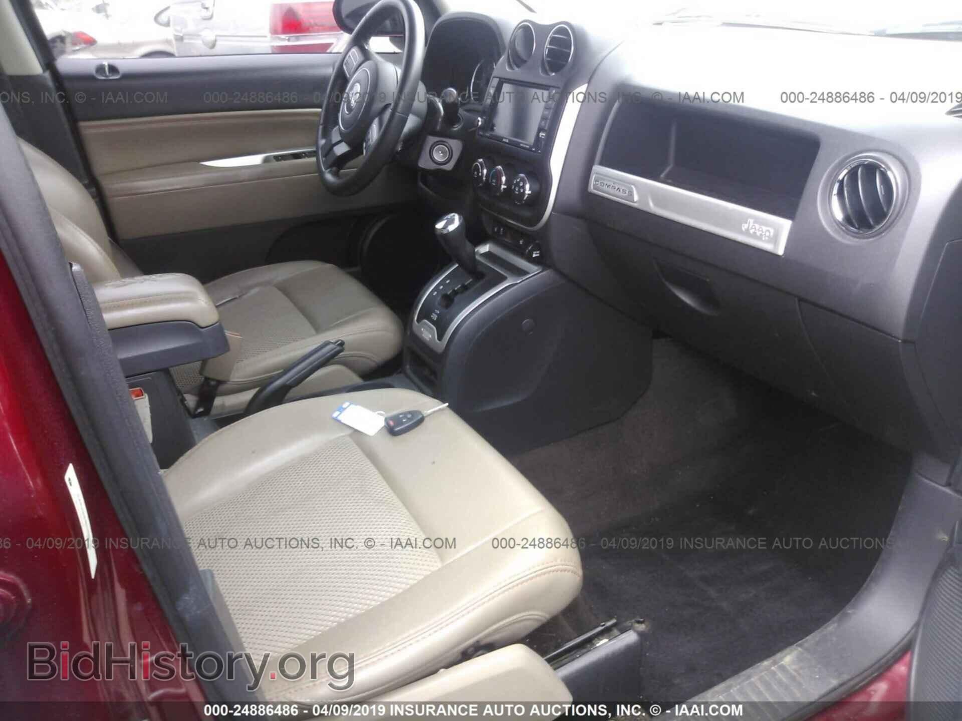 2014 JEEP COMPASS - VIN: 1C4NJCEB4ED535153 - Фото 5