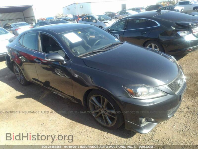 2011 Lexus IS 350 (VIN JTHBE5C21B5026423) — фото 1 из 10, IAAI, повреждение: задняя часть