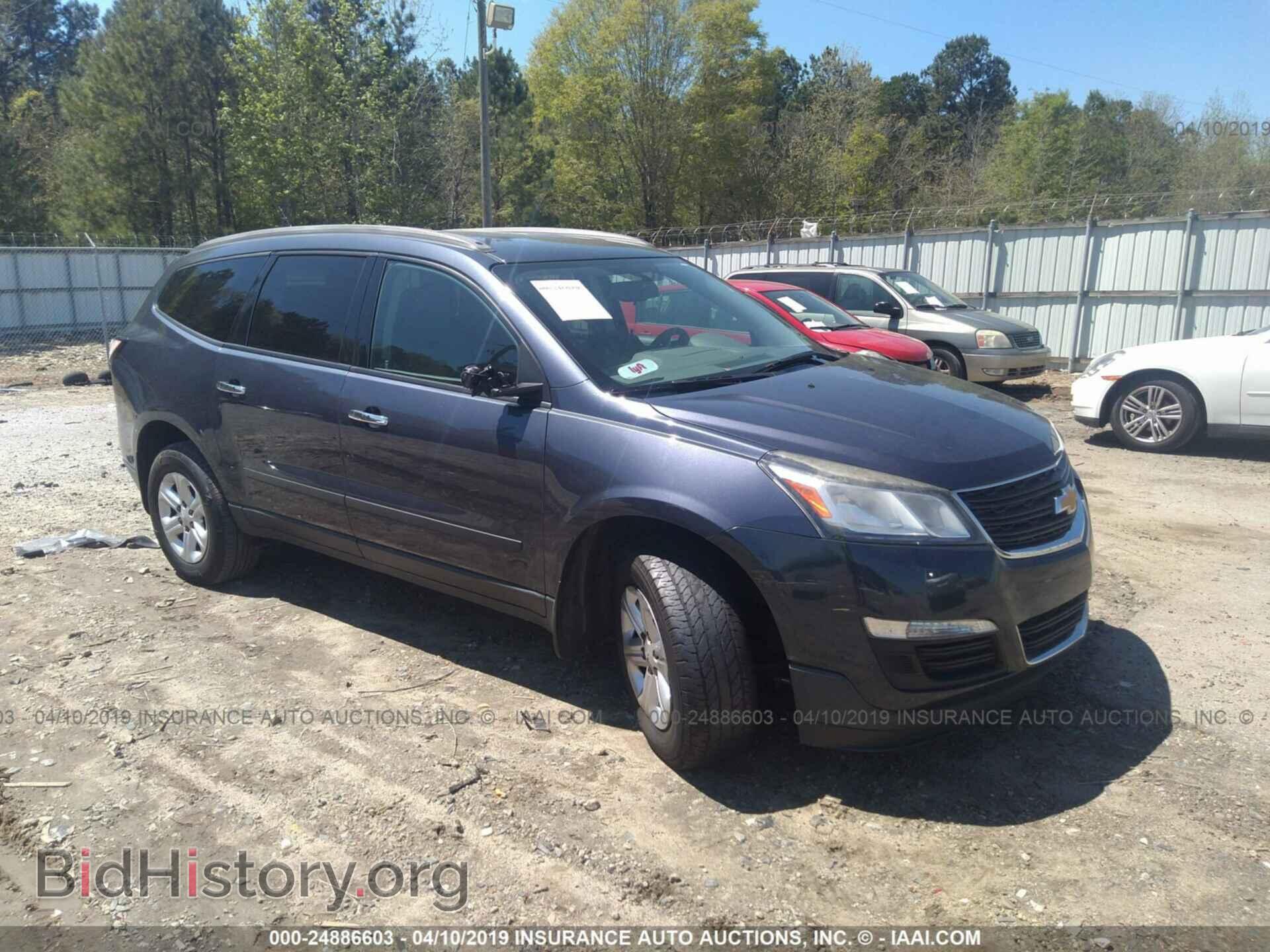 Photo 1GNKRFED0DJ122863 - CHEVROLET TRAVERSE 2013