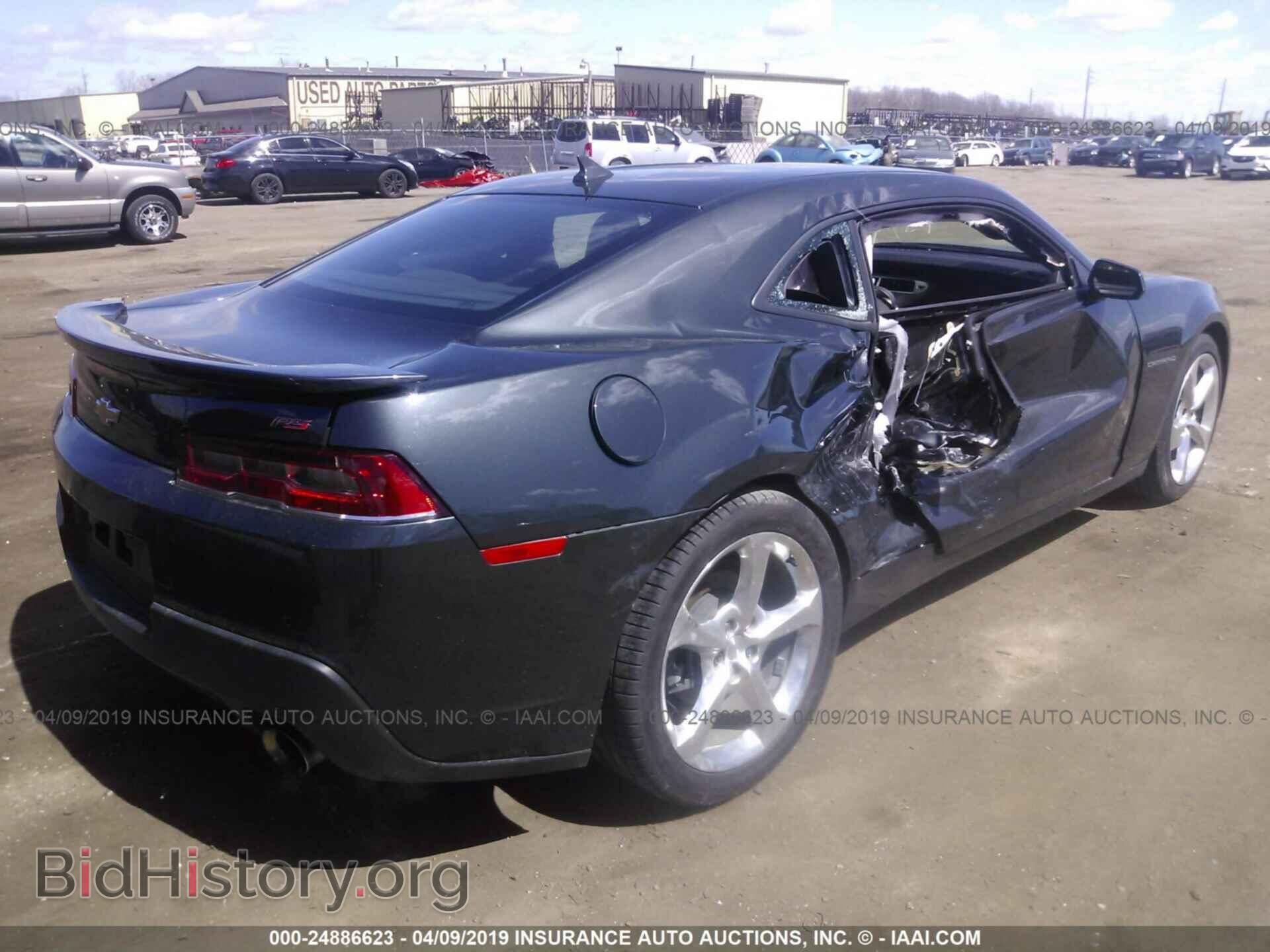 2015 CHEVROLET CAMARO - VIN: 2G1FD1E38F9117484 - Фото 4