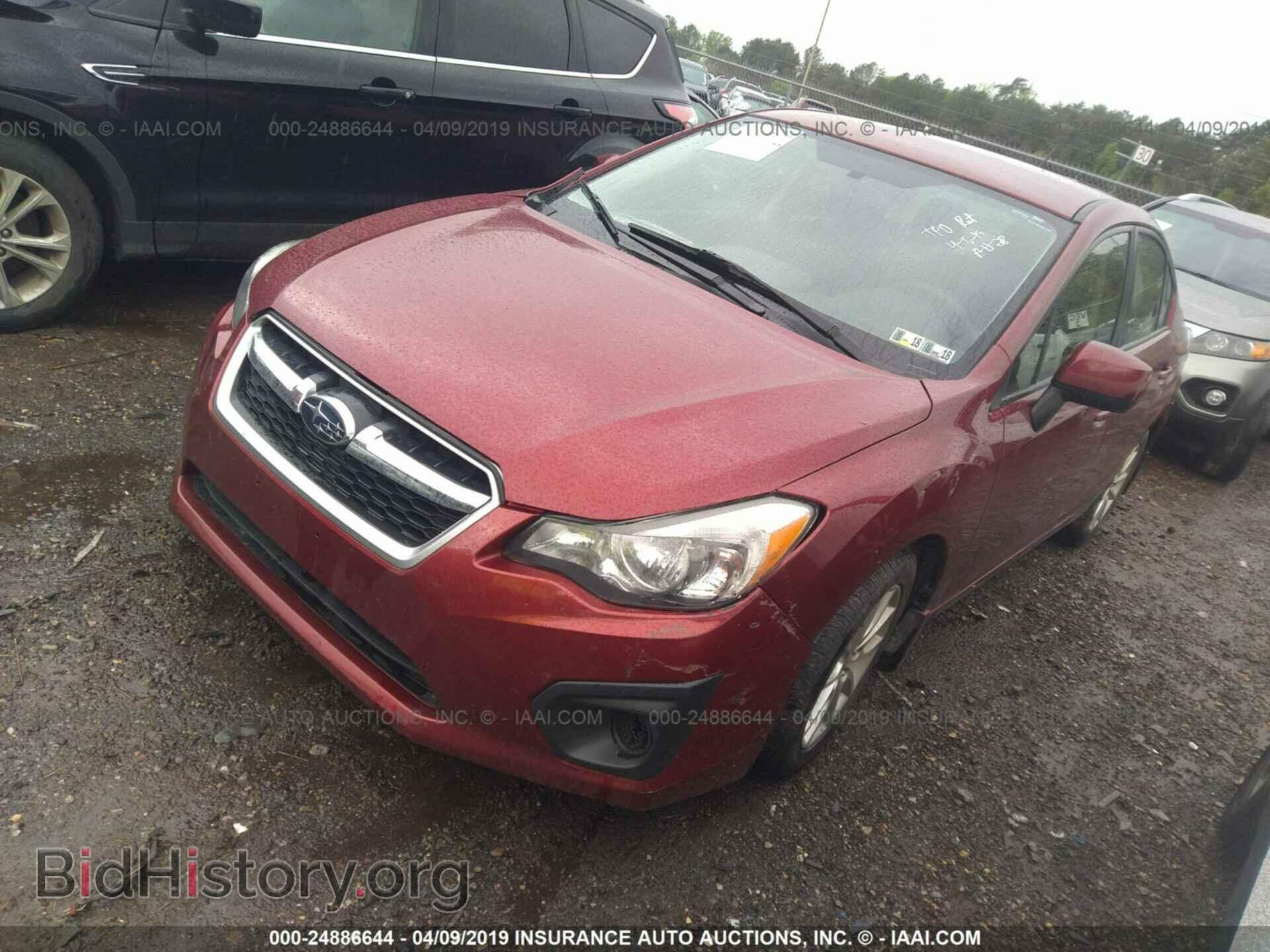 2014 SUBARU IMPREZA - VIN: JF1GJAC69EH005472 - Фото 2