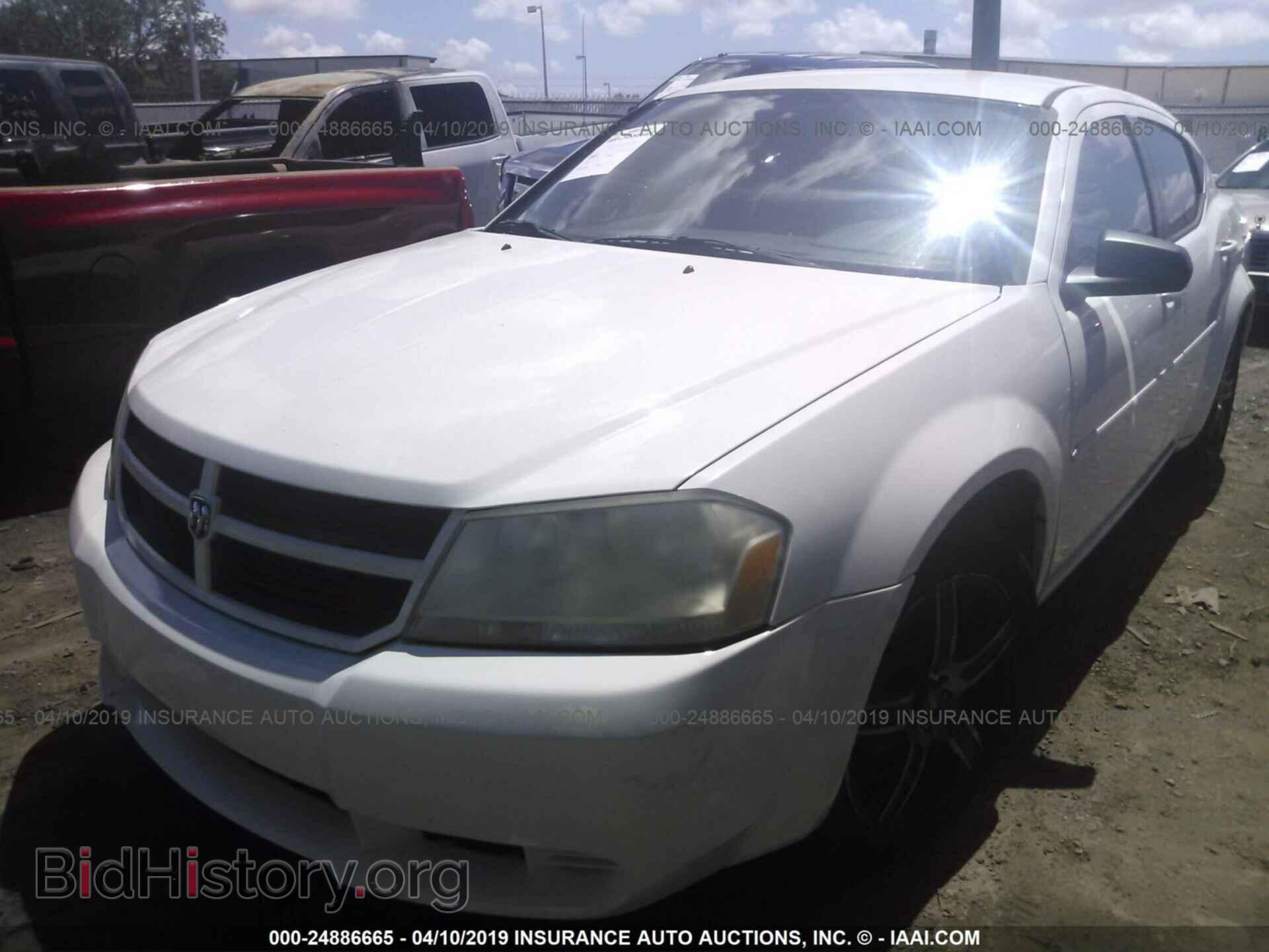 2008 DODGE AVENGER - VIN: 1B3LC46J48N144372 - Фото 2