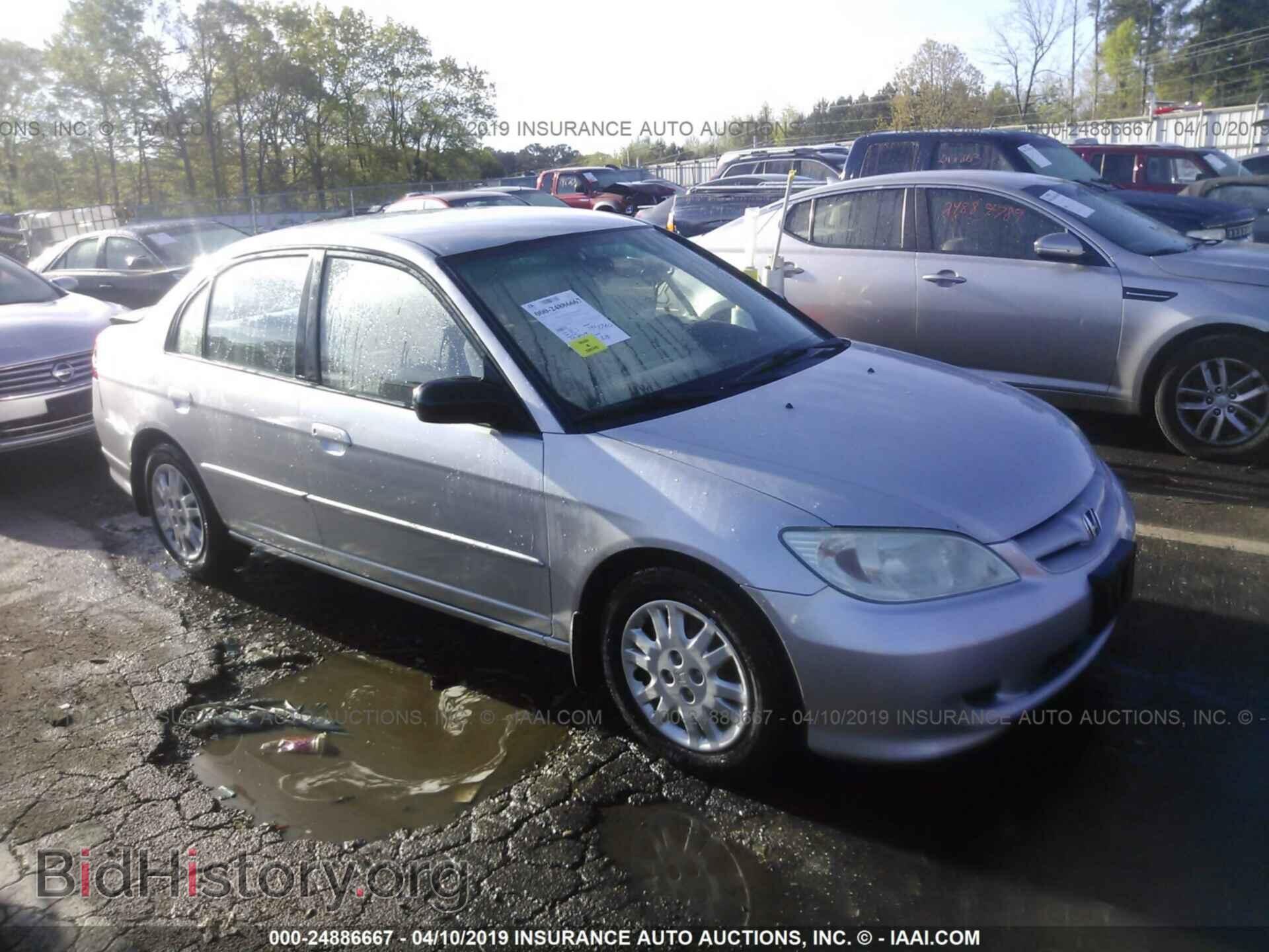 Photo 2HGES16625H620662 - HONDA CIVIC 2005