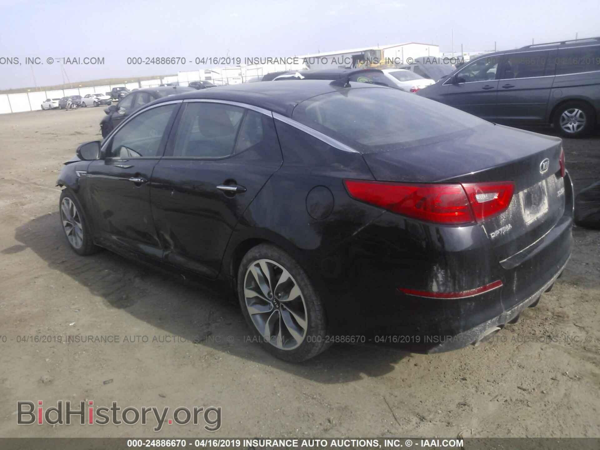 2014 KIA OPTIMA - VIN: 5XXGR4A60EG268146 - Фото 3