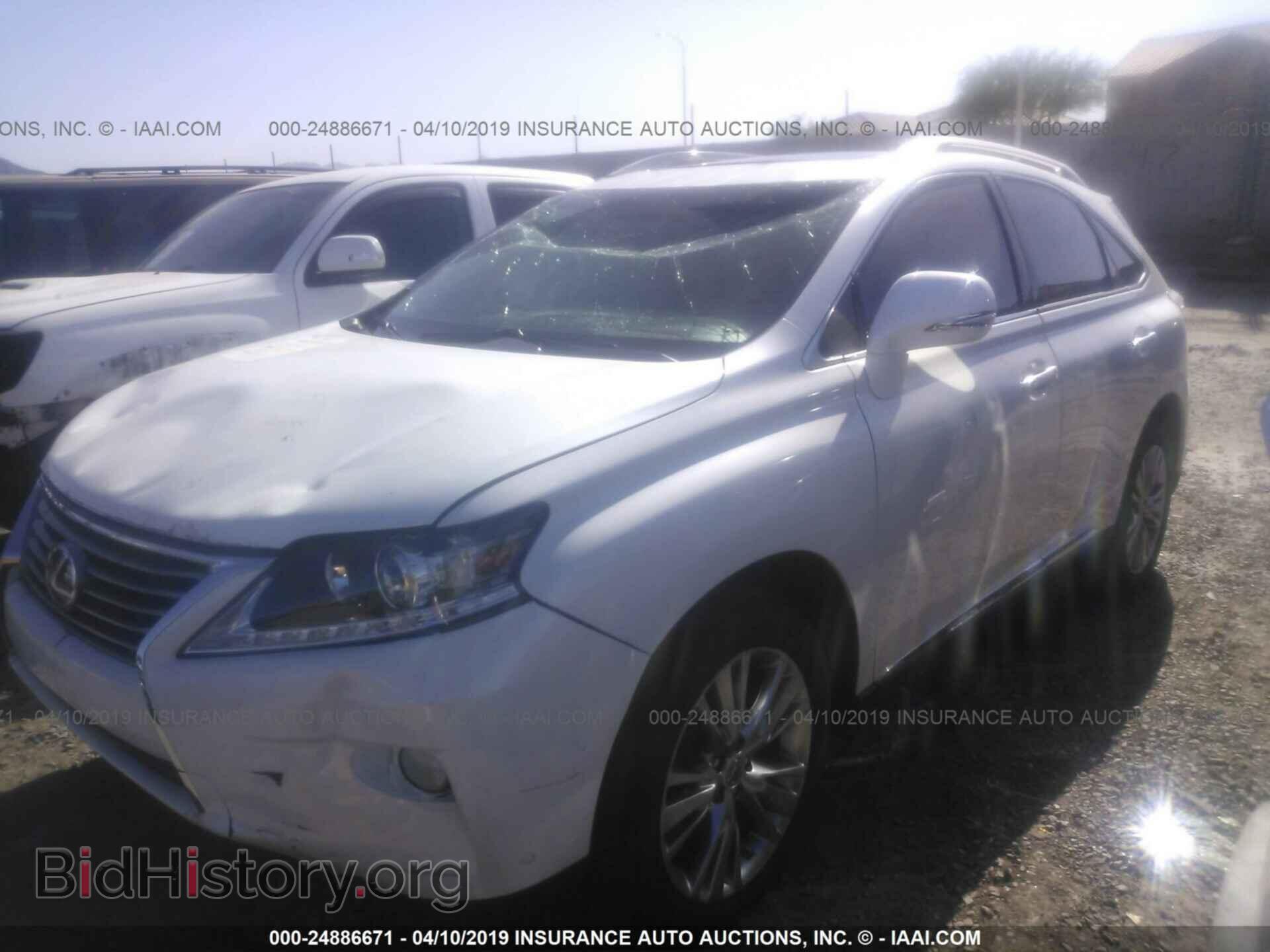 2014 LEXUS RX - VIN: JTJBK1BA8E2037188 - Фото 2