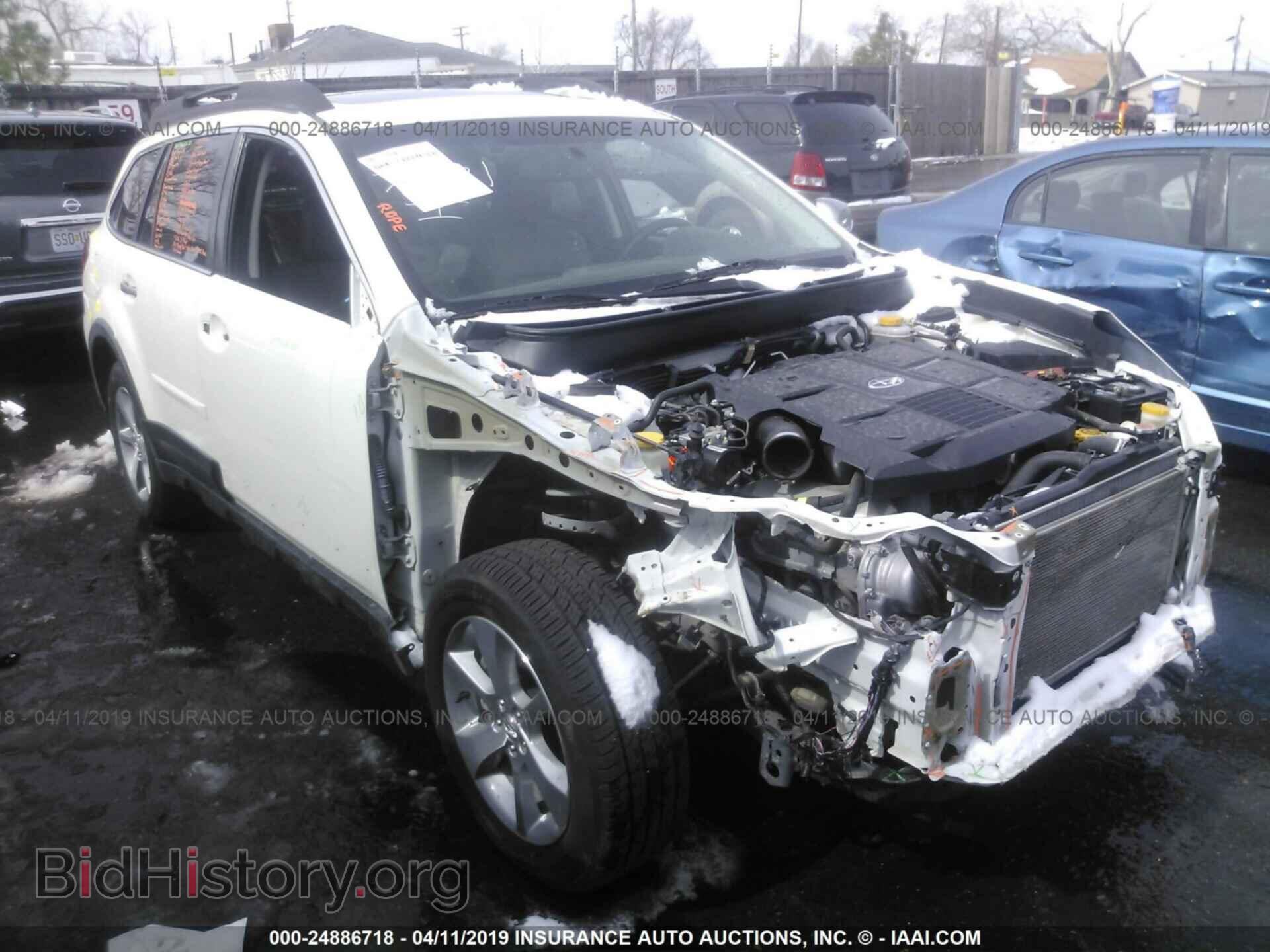 Фотография 4S4BRDPC7E2292355 - SUBARU OUTBACK 2014
