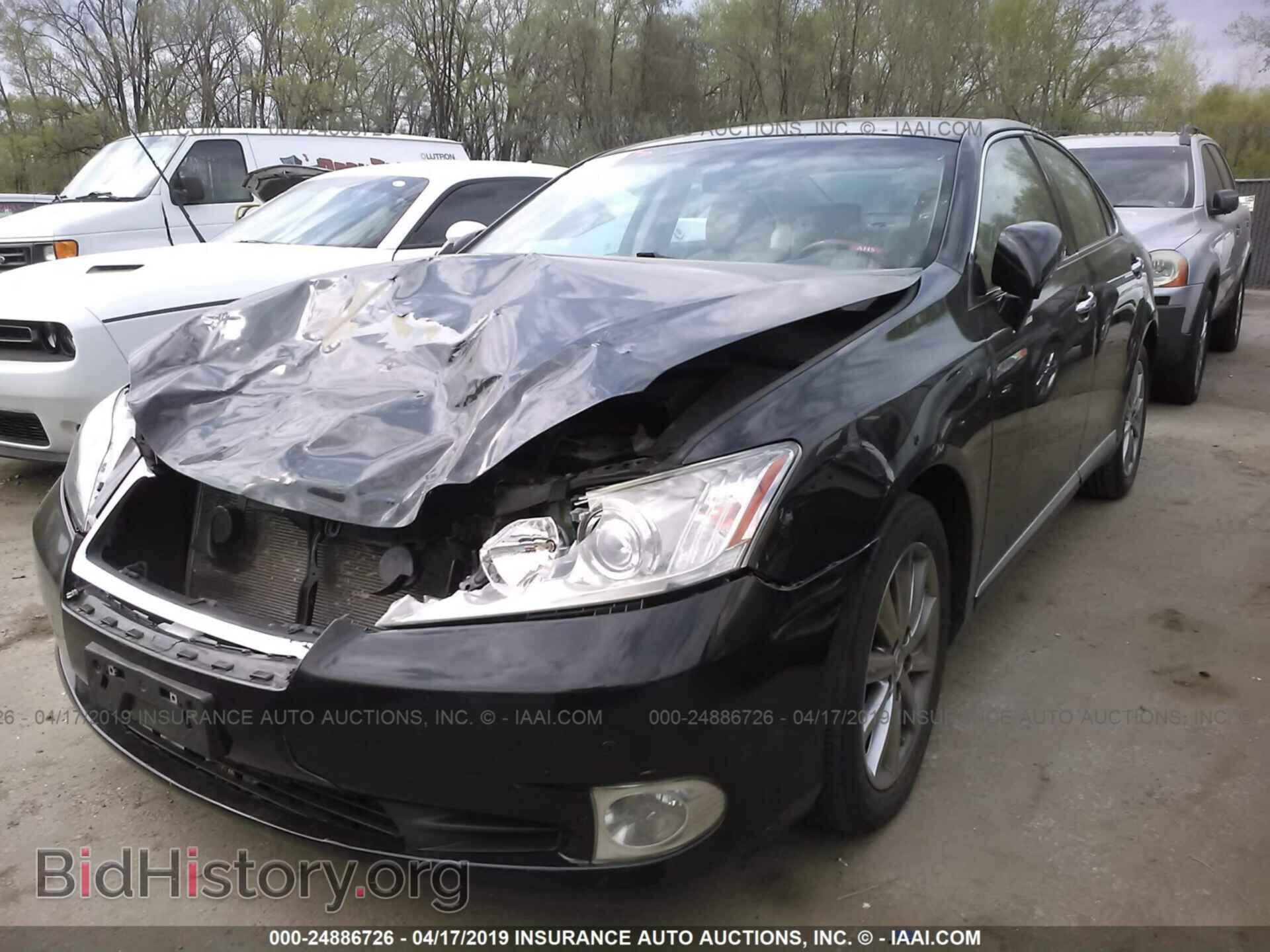 2011 LEXUS ES - VIN: JTHBK1EG3B2437043 - Фото 2