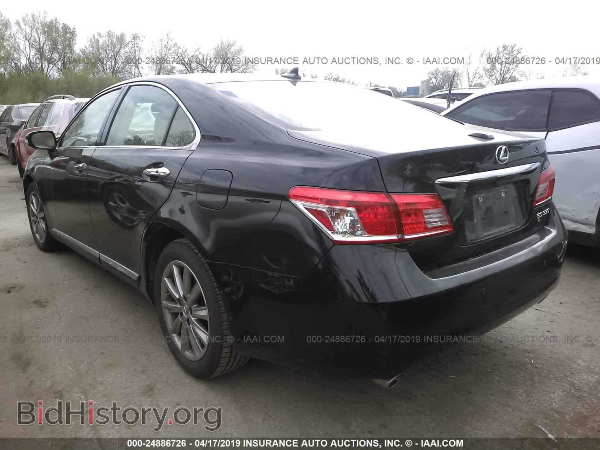 2011 LEXUS ES - VIN: JTHBK1EG3B2437043 - Фото 3