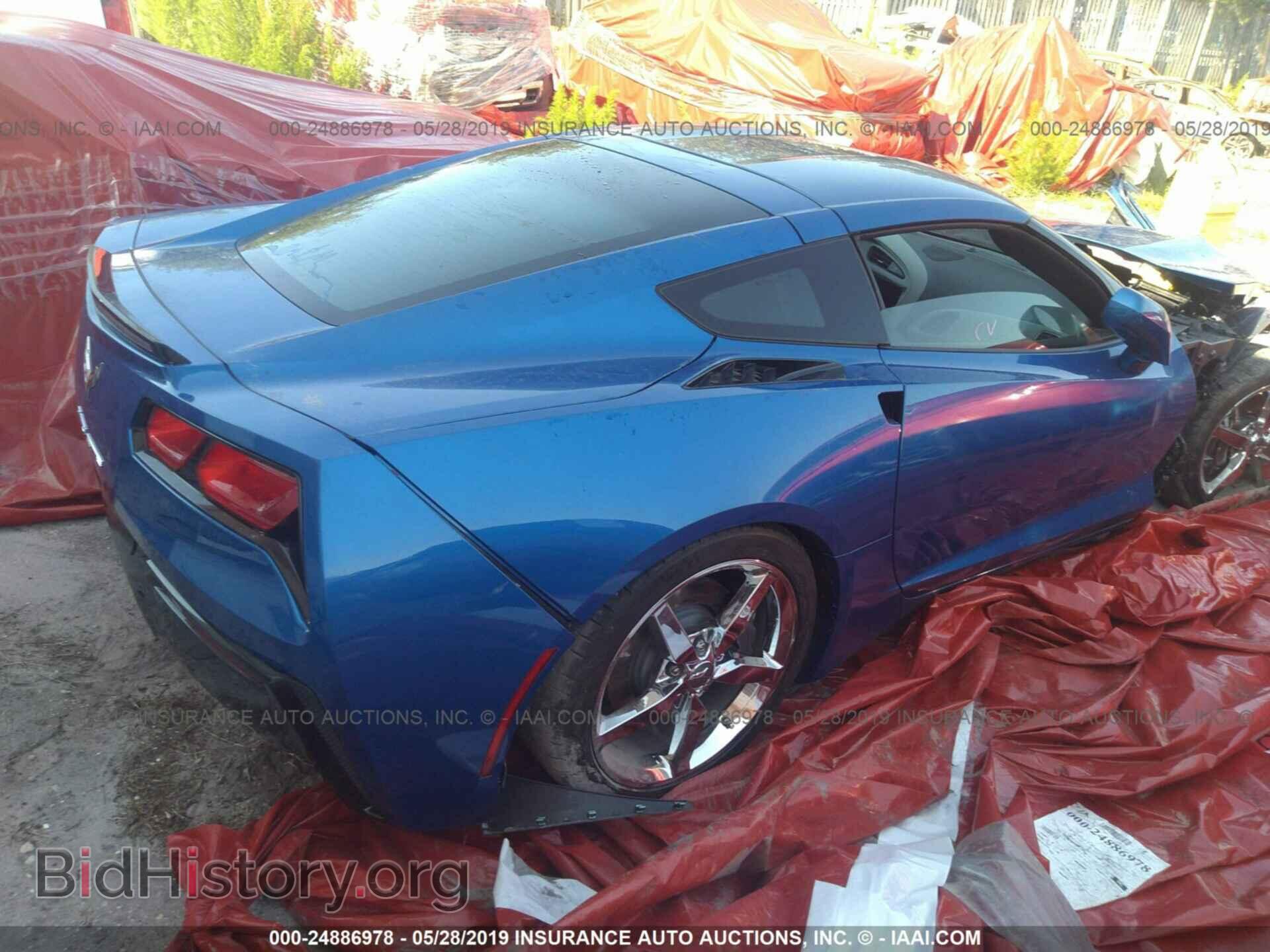 2014 CHEVROLET CORVETTE - VIN: 1G1YF2D73E5103453 - Фото 4