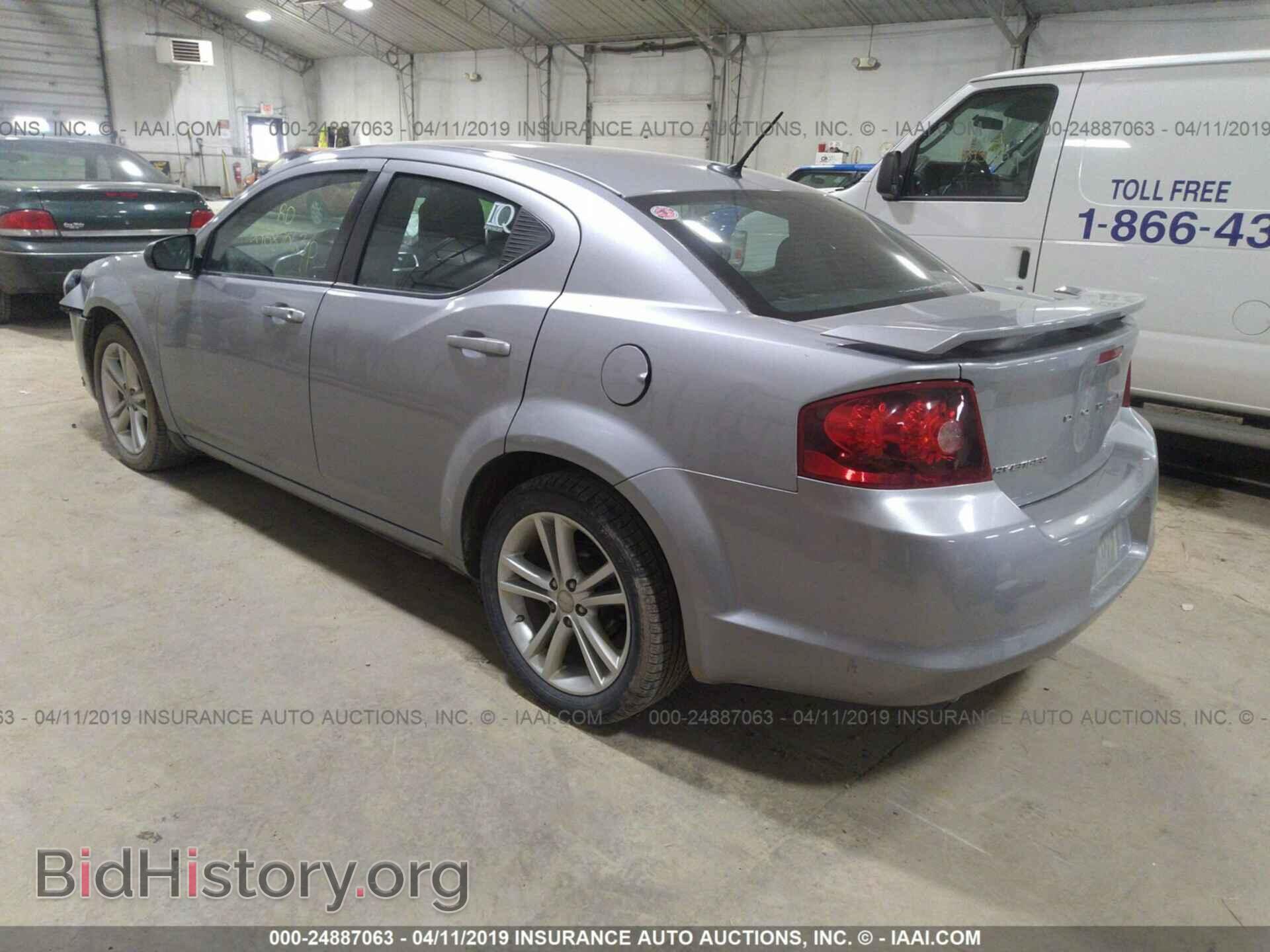 2014 DODGE AVENGER - VIN: 1C3CDZAGXEN129590 - Фото 3