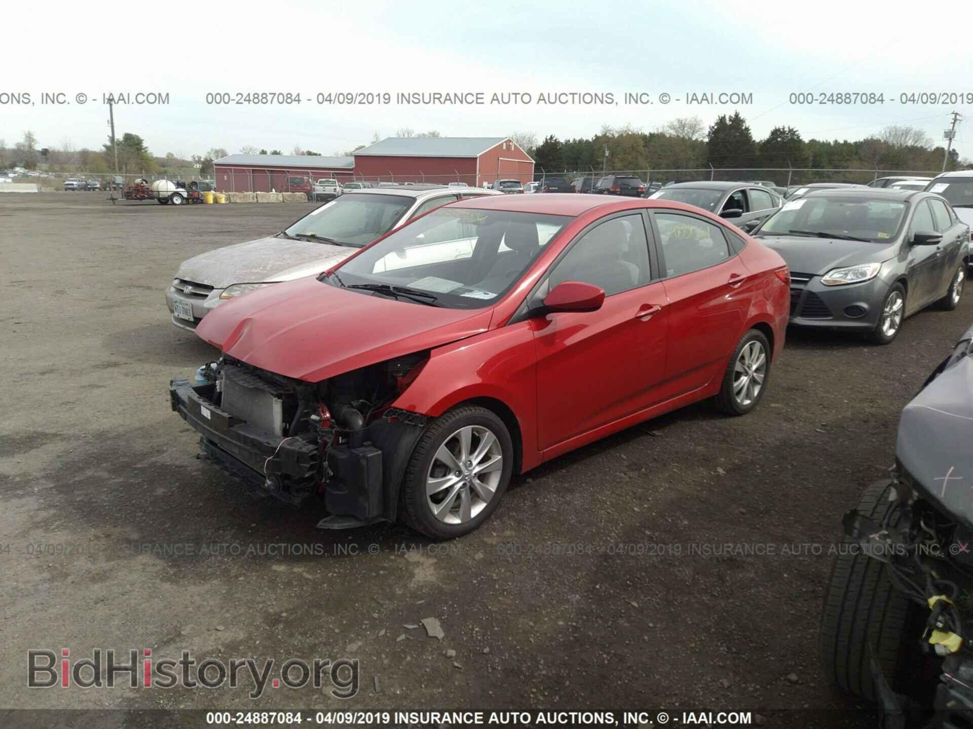 2012 HYUNDAI ACCENT - VIN: KMHCU4AE5CU050632 - Фото 2