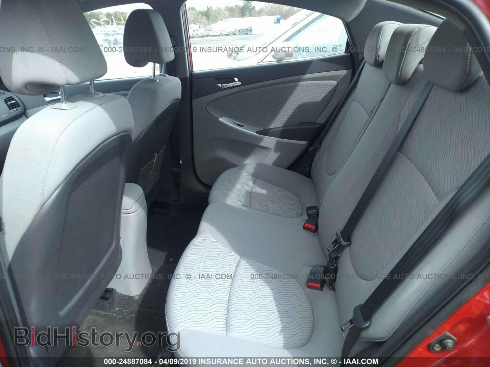 2012 HYUNDAI ACCENT - VIN: KMHCU4AE5CU050632 - Фото 8