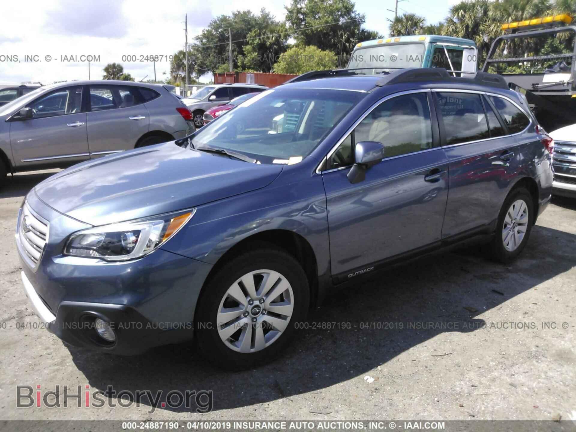 2015 SUBARU OUTBACK - VIN: 4S4BSBDC7F3233668 - Фото 2