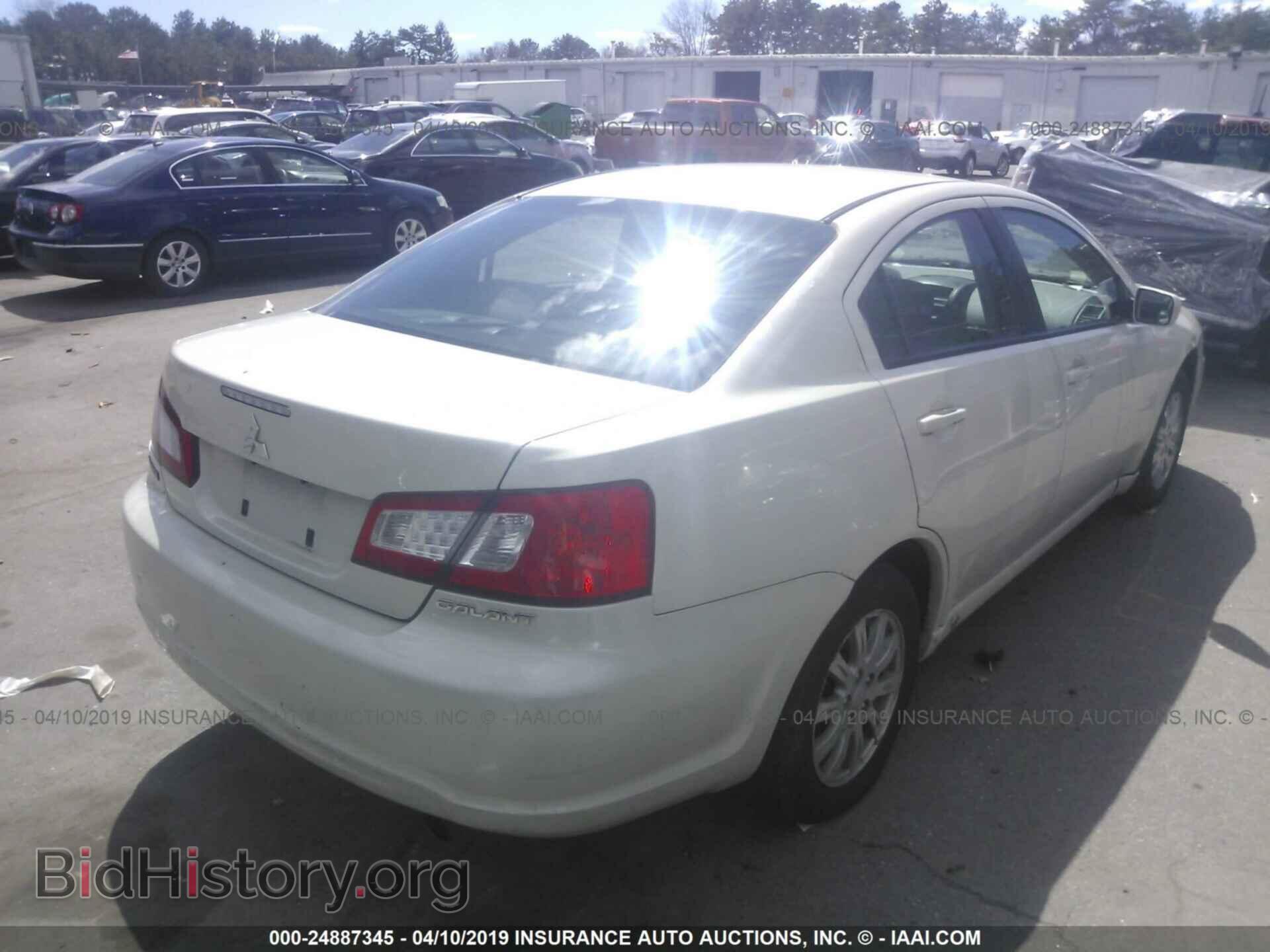 2009 MITSUBISHI GALANT - VIN: 4A3AB36F09E027871 - Фото 4