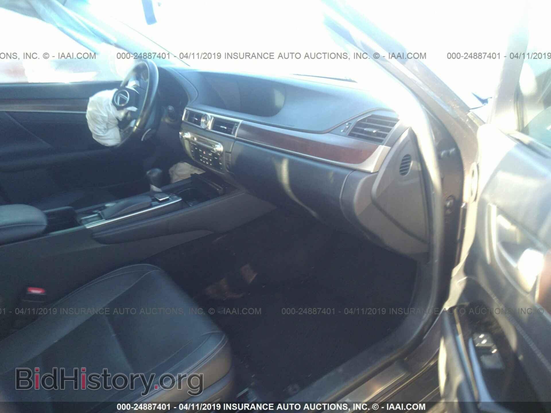 2013 LEXUS GS - VIN: JTHBE1BLXD5003227 - Фото 5