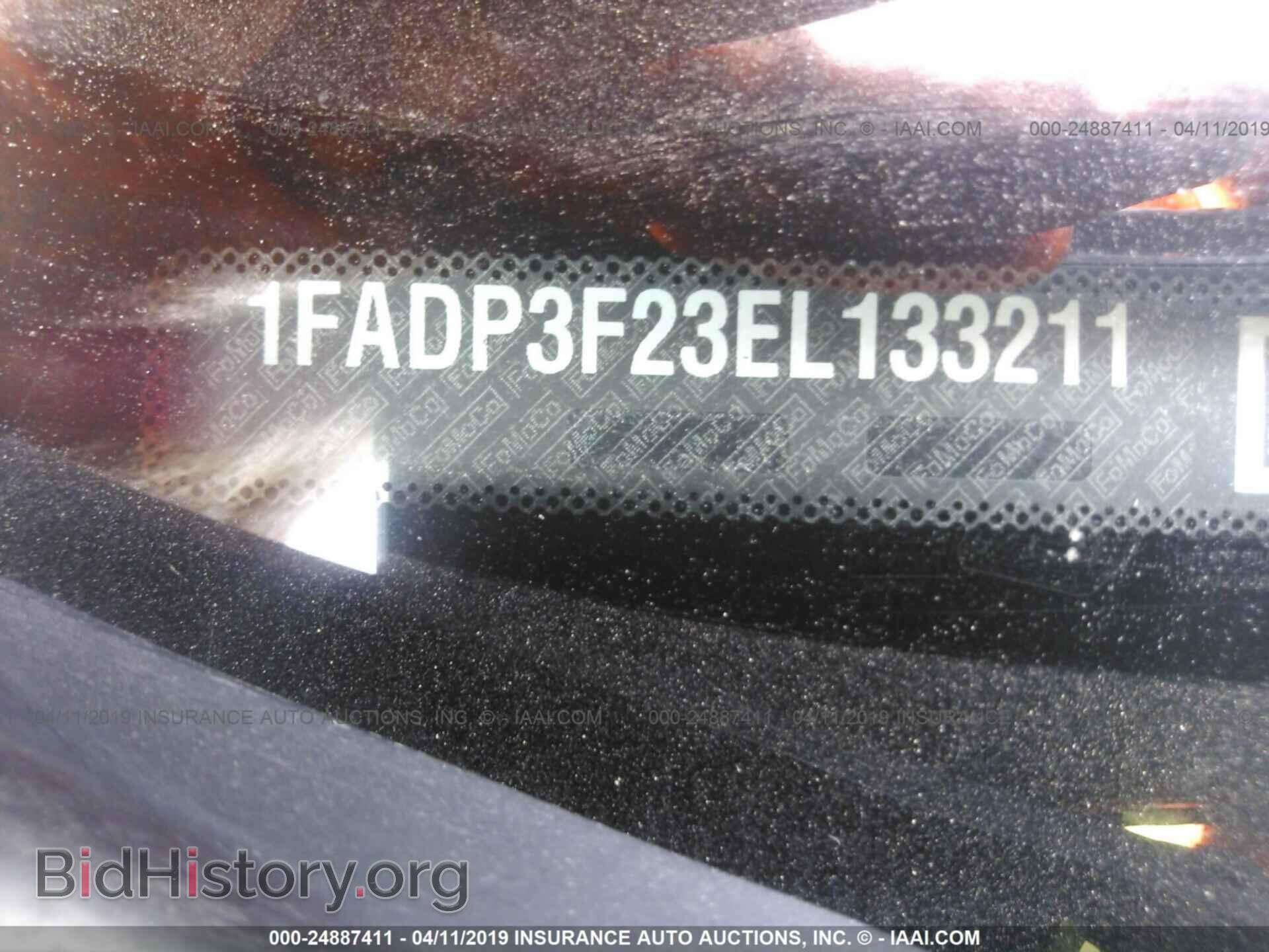 2014 FORD FOCUS - VIN: 1FADP3F23EL133211 - Фото 9