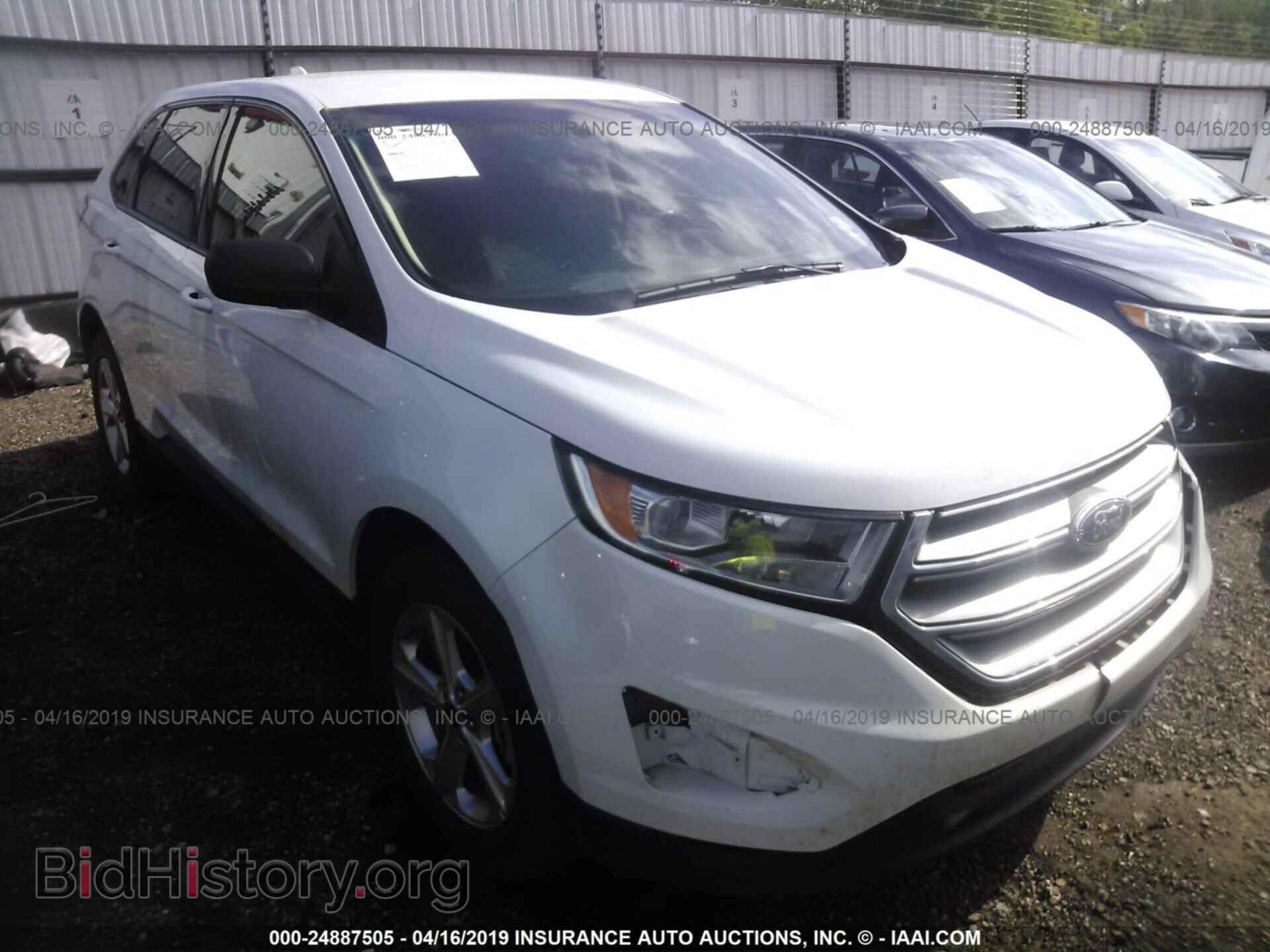 Фотография 2FMPK3G96HBB71775 - FORD EDGE 2017