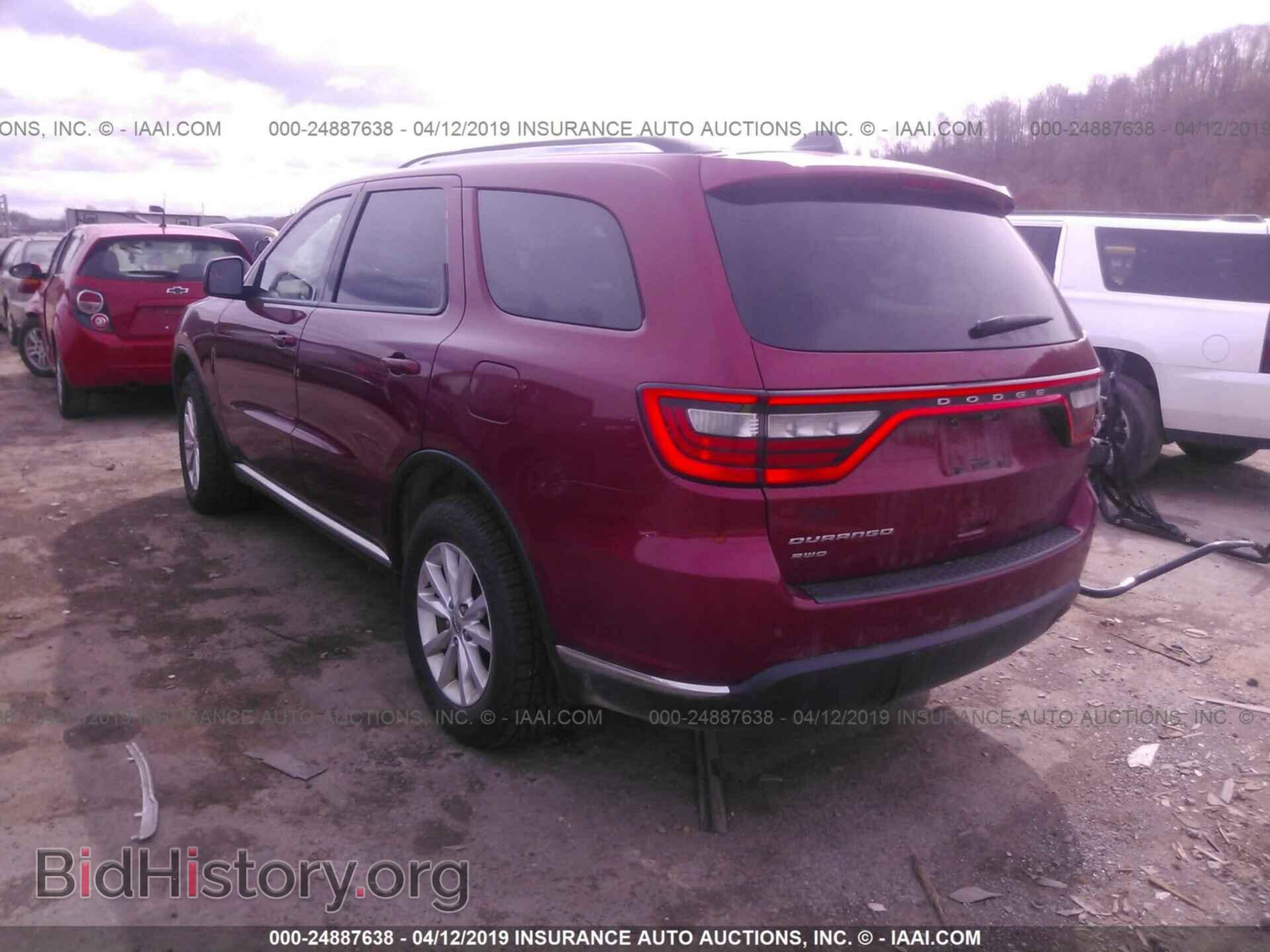 2014 DODGE DURANGO - VIN: 1C4RDJAG6EC593933 - Фото 3