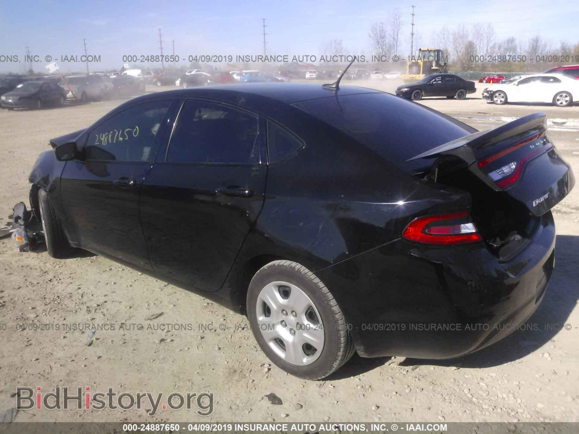 2014 DODGE DART - VIN: 1C3CDFAA1ED767663 - Фото 3