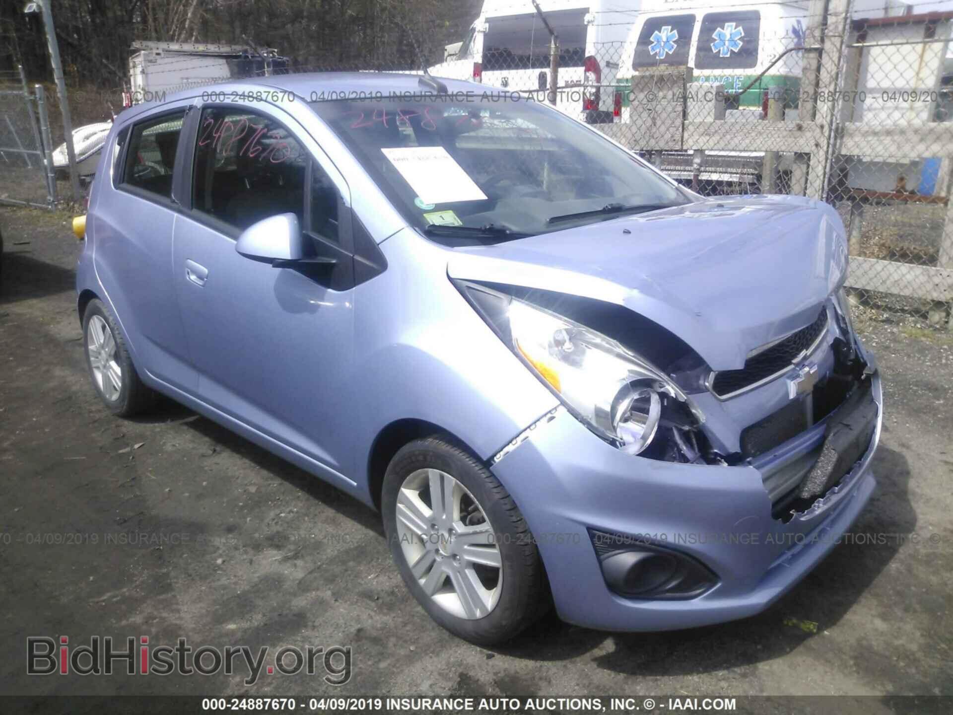 Photo KL8CD6S92EC490164 - CHEVROLET SPARK 2014