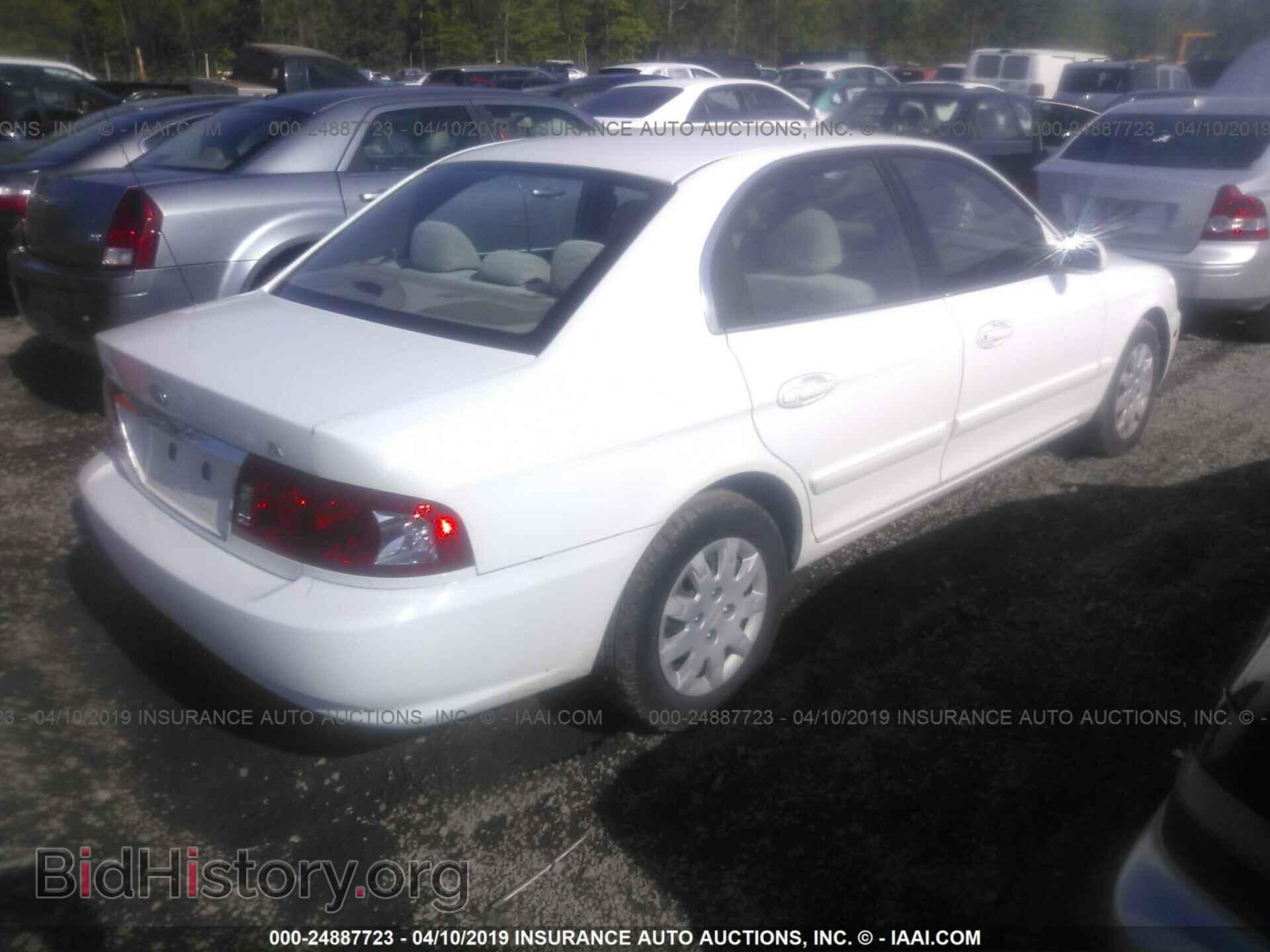 2005 KIA OPTIMA - VIN: KNAGD126755396560 - Фото 4