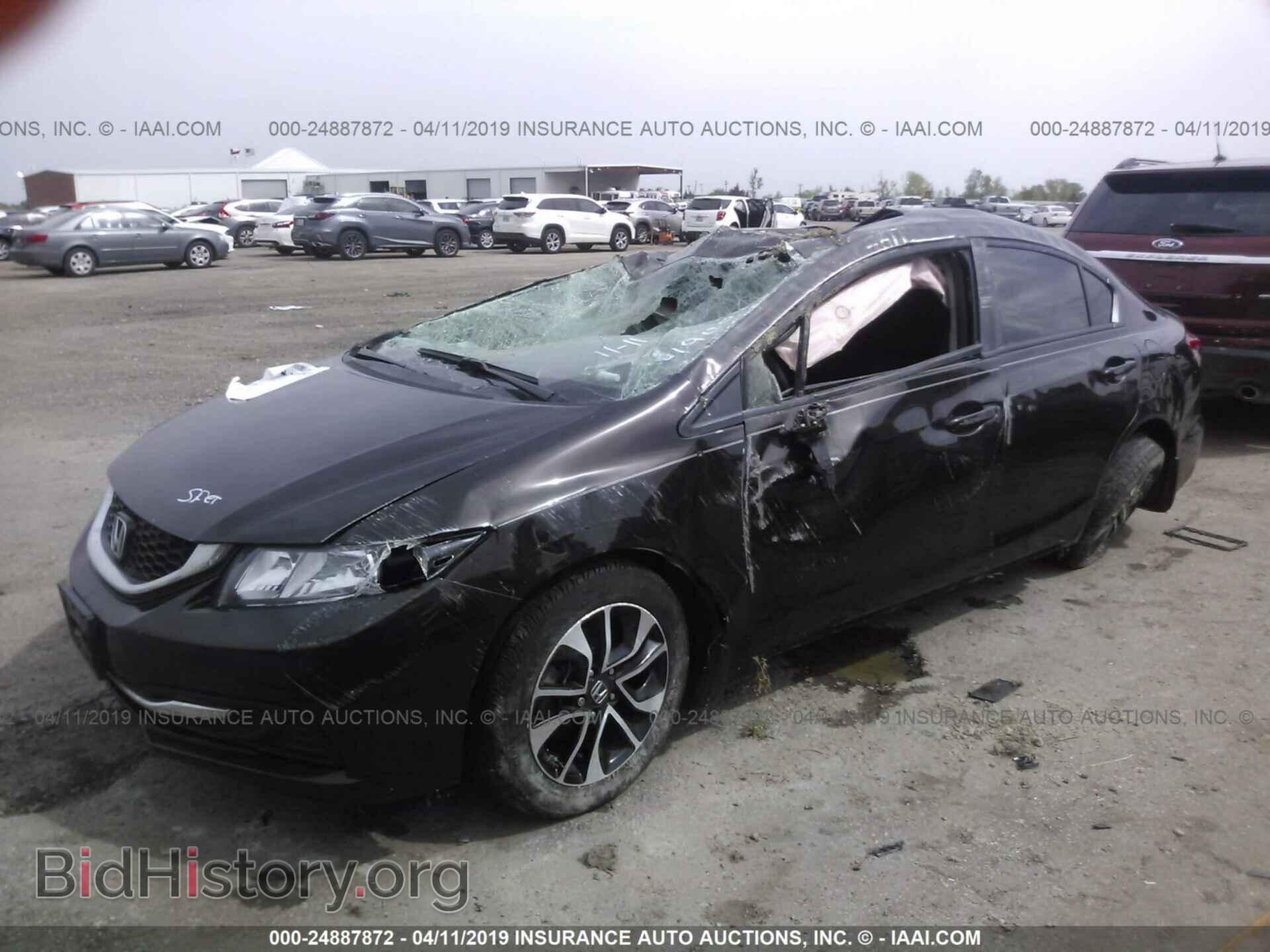 2013 HONDA CIVIC - VIN: 2HGFB2F87DH511849 - Фото 2