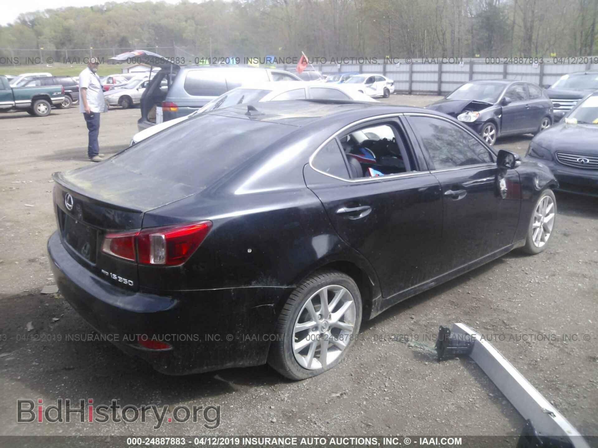 2011 LEXUS IS - VIN: JTHCE5C27B5001742 - Фото 4