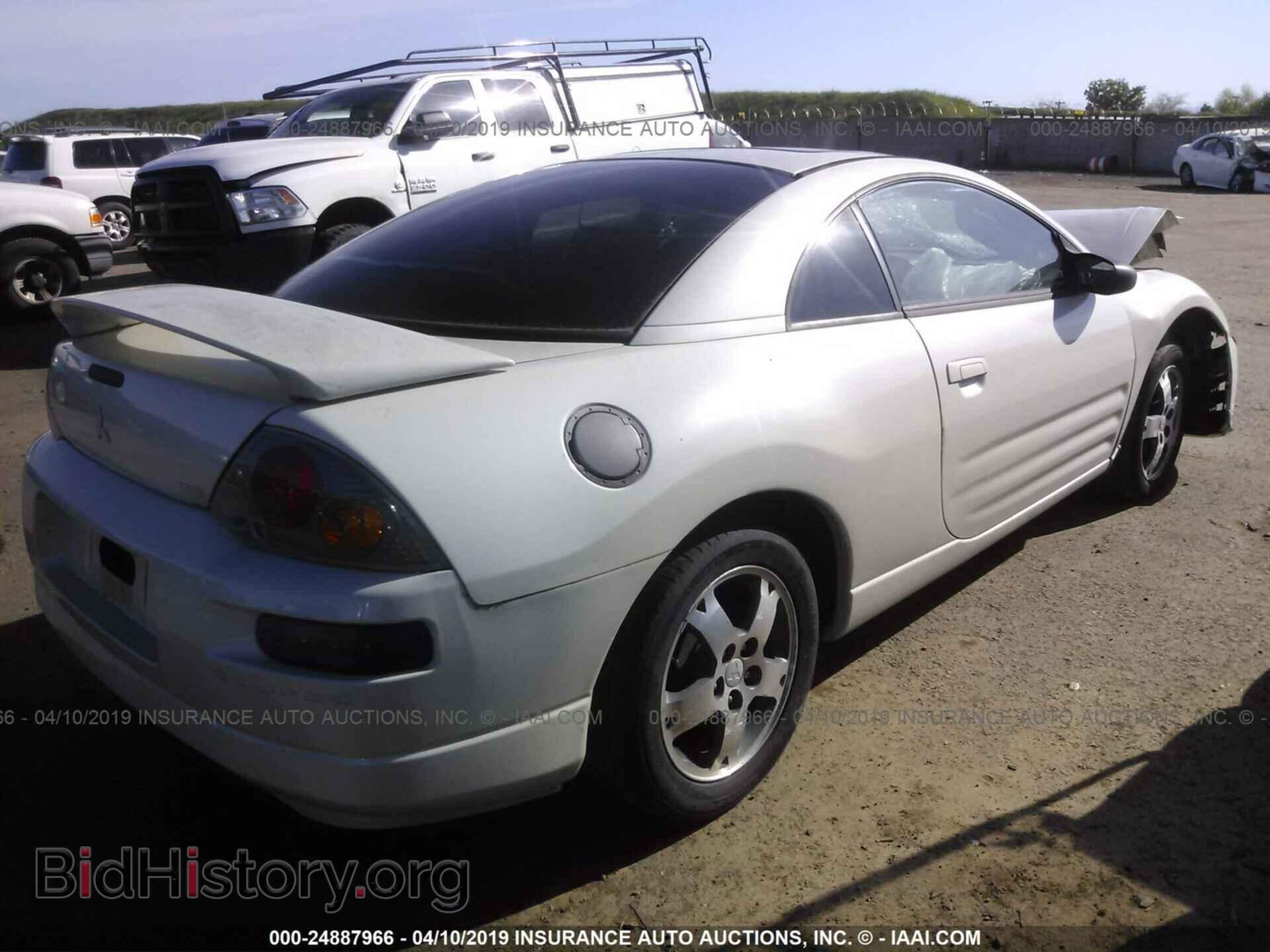 2003 MITSUBISHI ECLIPSE - VIN: 4A3AC44G33E150490 - Фото 4
