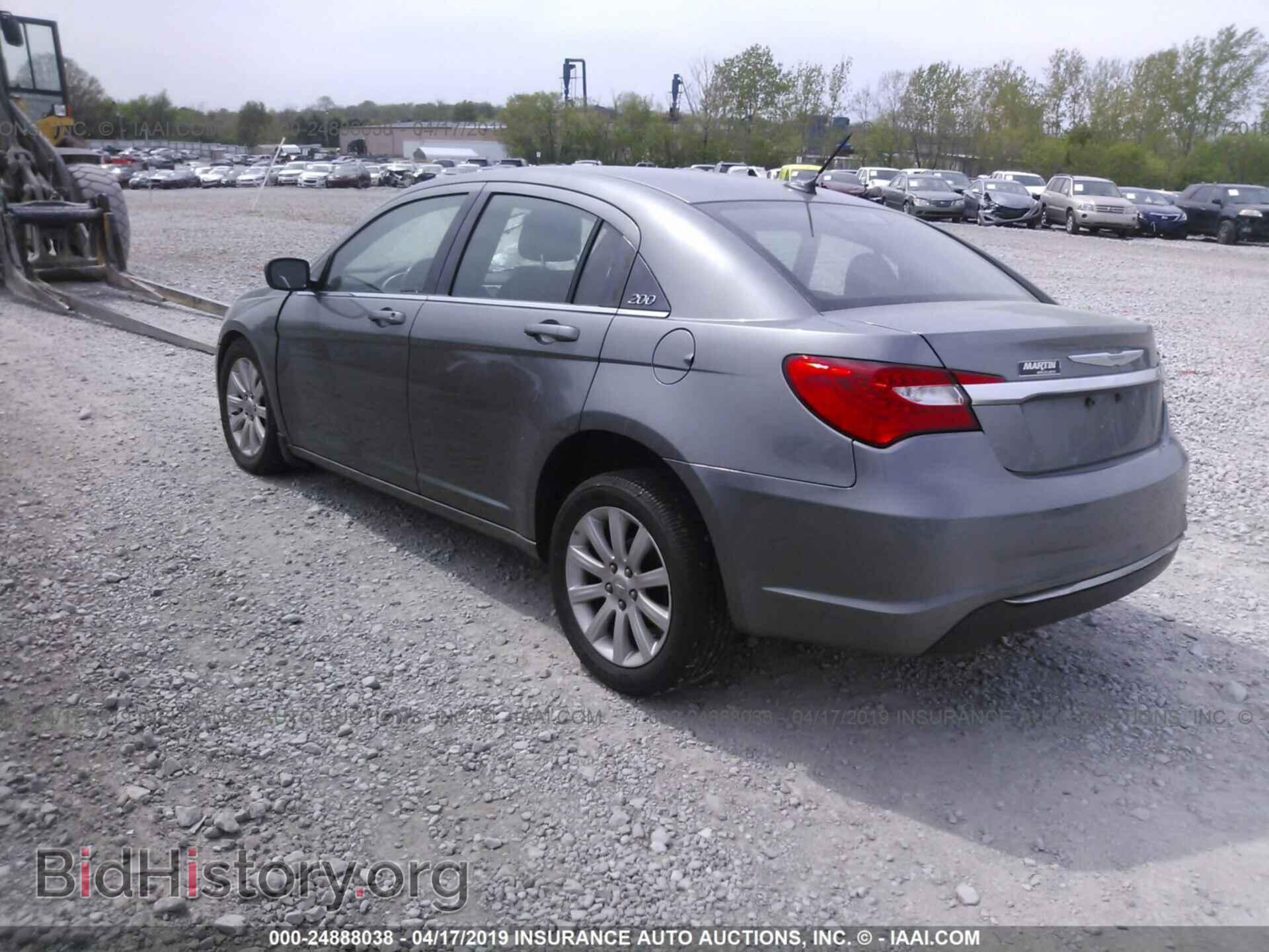 2012 CHRYSLER 200 - VIN: 1C3CCBBB2CN134762 - Фото 3