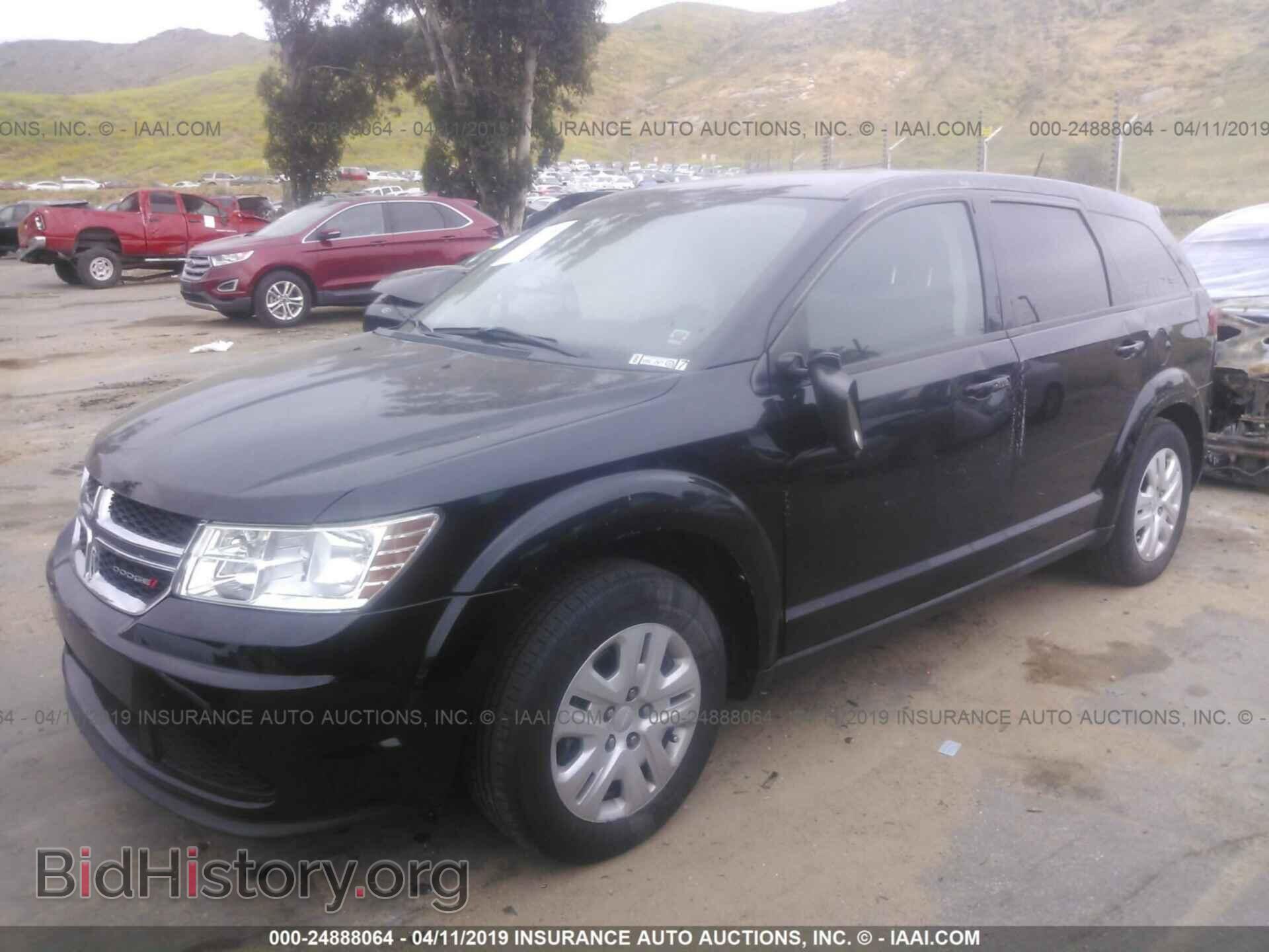 2015 DODGE JOURNEY - VIN: 3C4PDCABXFT683258 - Фото 2
