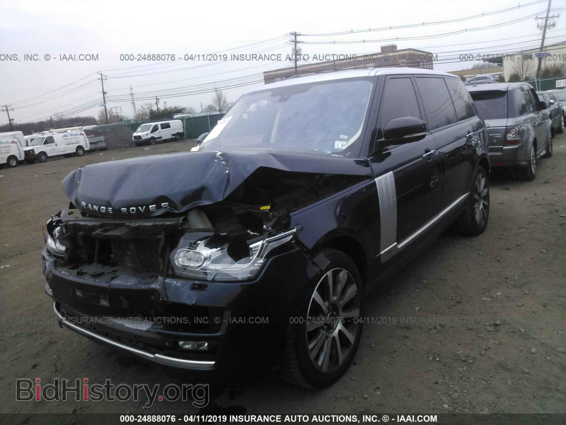2015 LAND ROVER RANGE ROVER - VIN: SALGV3TF9FA221741 - Фото 2