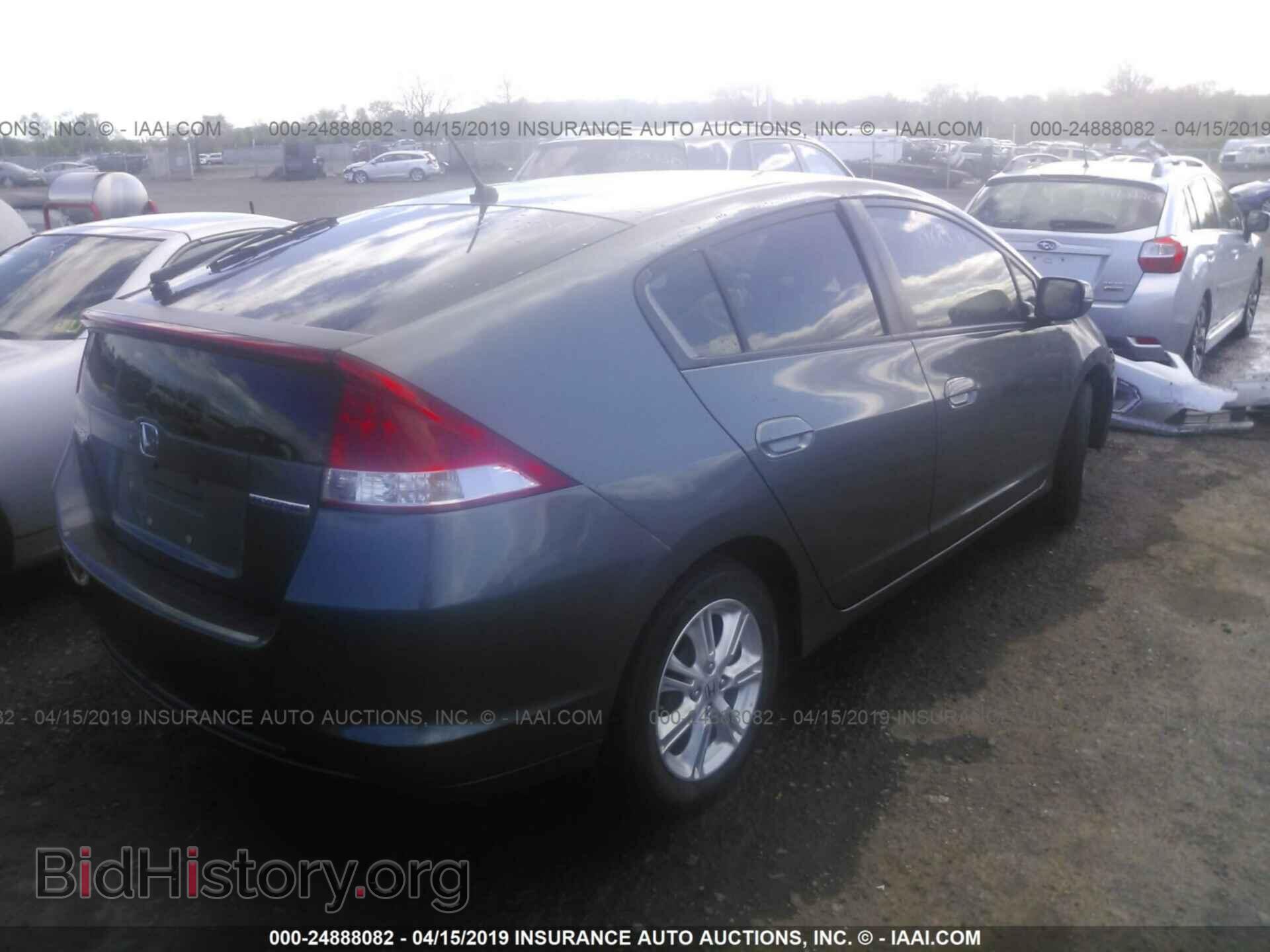 2011 HONDA INSIGHT - VIN: JHMZE2H76BS002704 - Фото 4