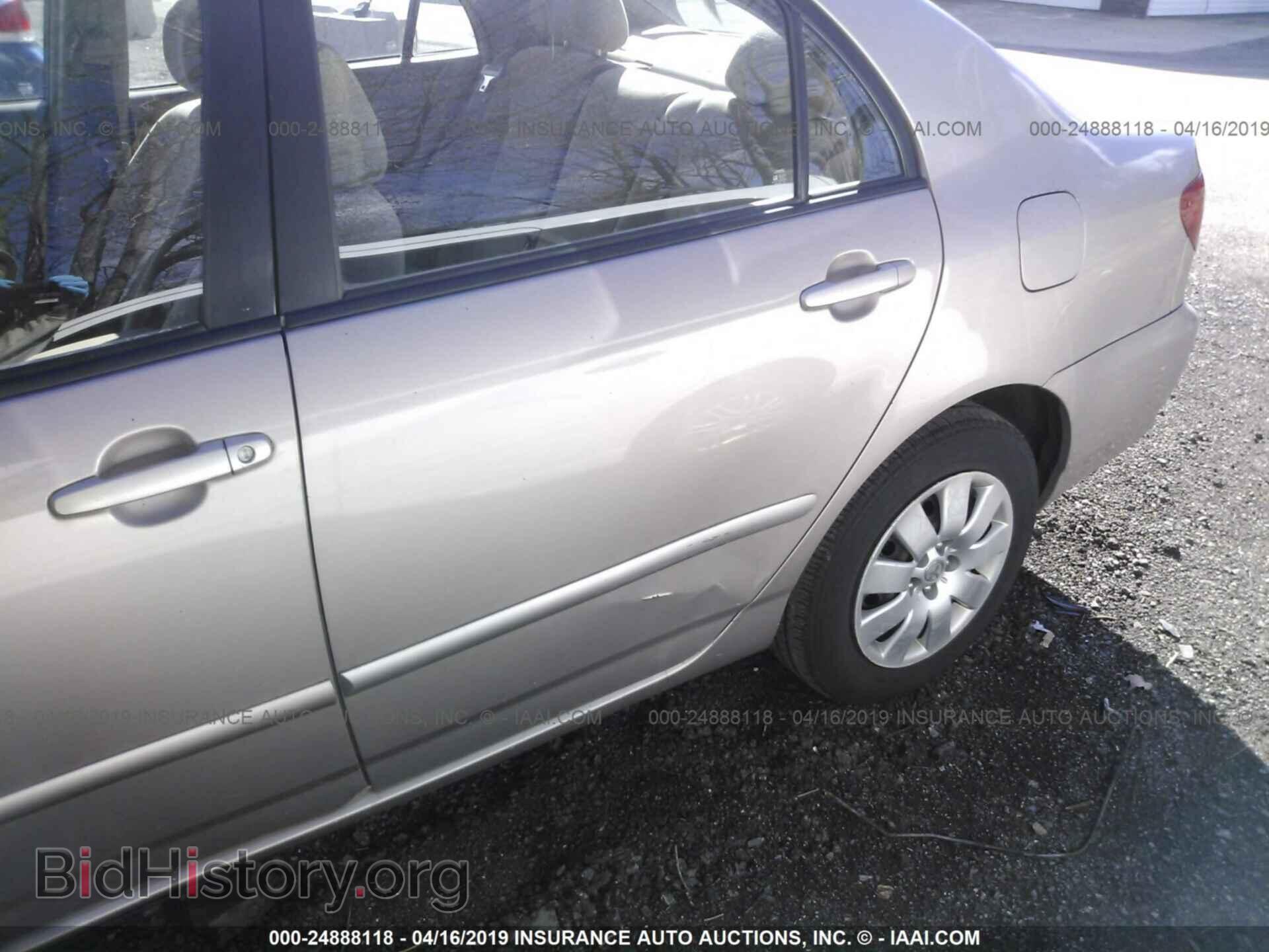 2003 TOYOTA COROLLA - VIN: 2T1BR32E33C109250 - Фото 6
