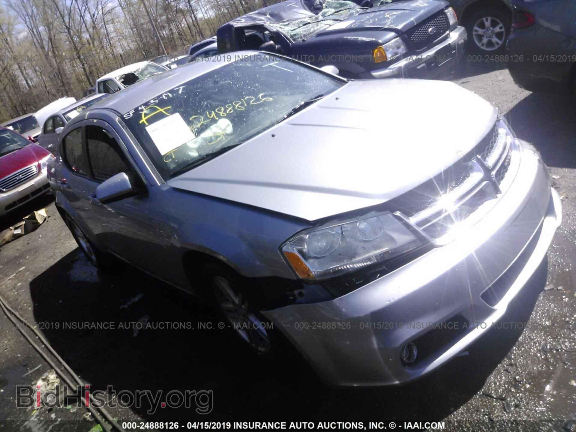 Photo 1C3CDZCB6DN617497 - DODGE AVENGER 2013