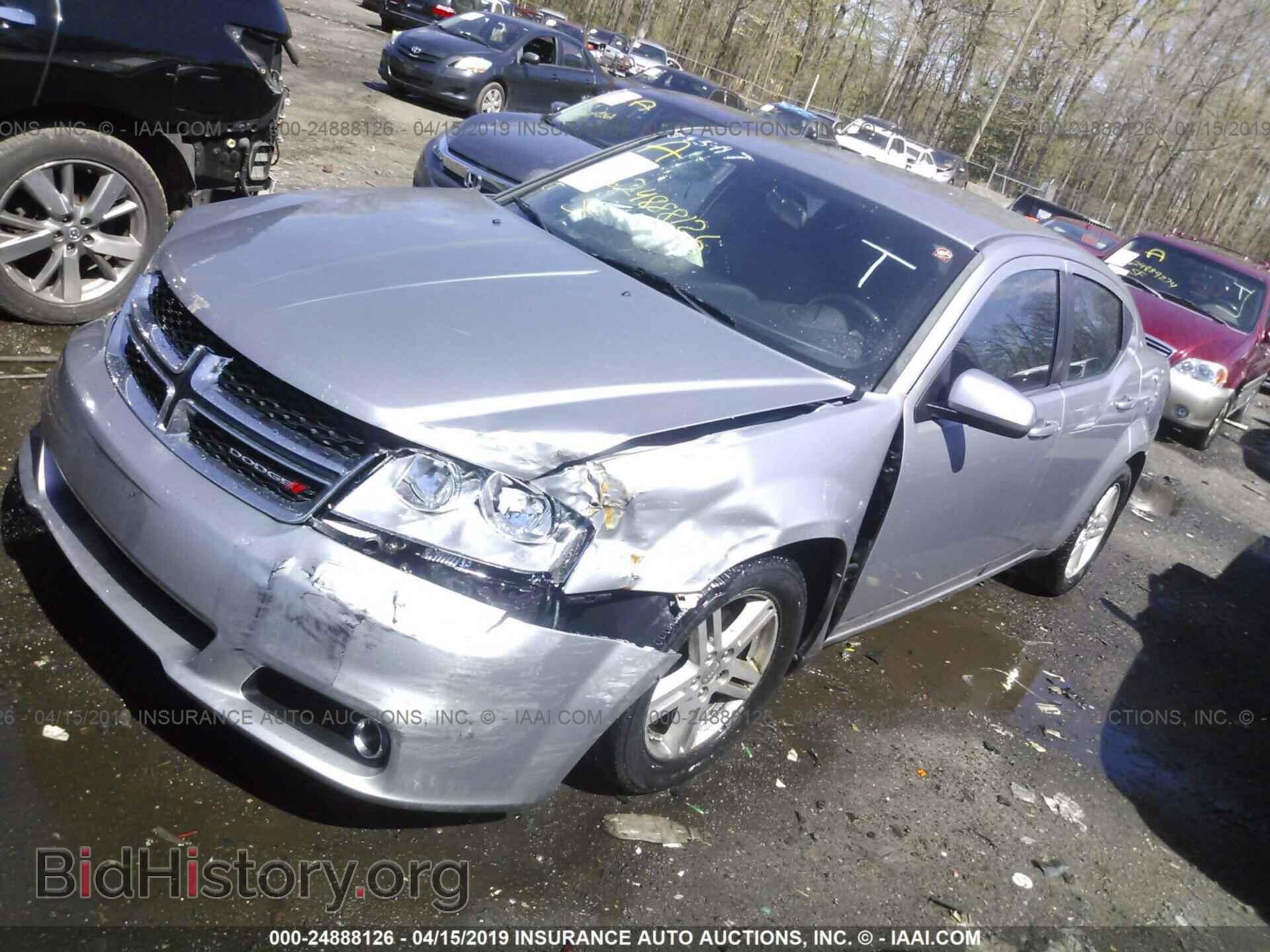 2013 DODGE AVENGER - VIN: 1C3CDZCB6DN617497 - Фото 2