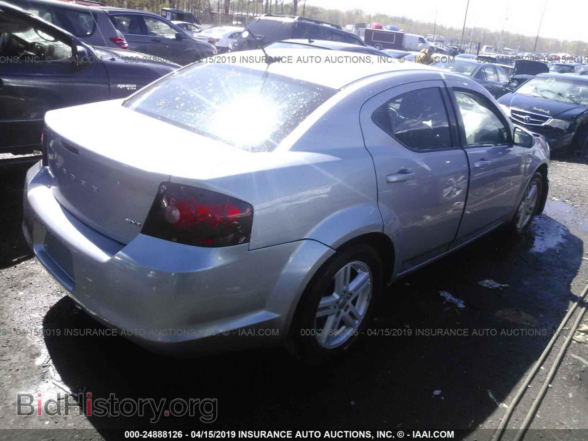 2013 DODGE AVENGER - VIN: 1C3CDZCB6DN617497 - Фото 4