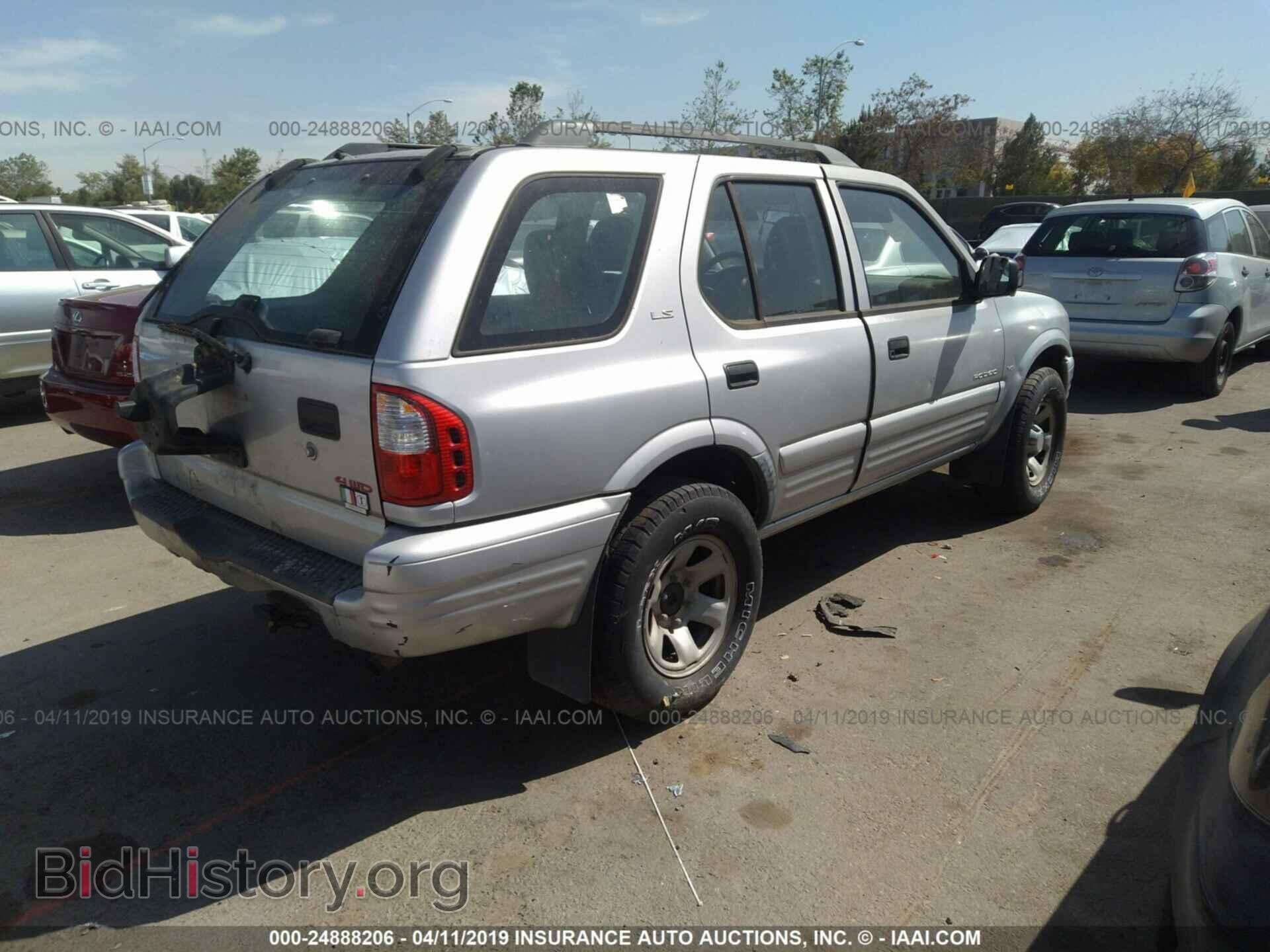 2000 ISUZU RODEO - VIN: 4S2DM58W2Y4325687 - Photo 4