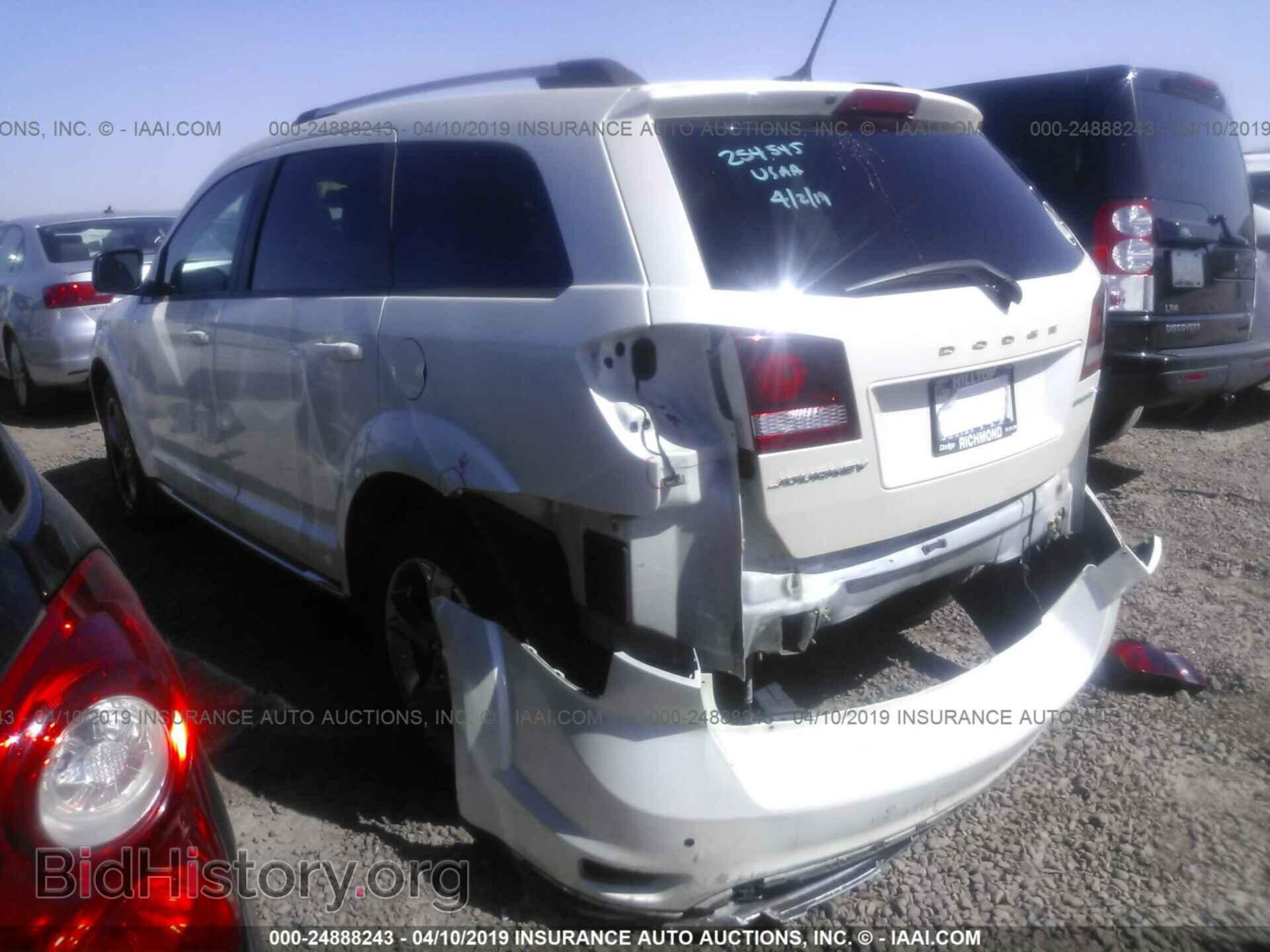 2015 DODGE JOURNEY - VIN: 3C4PDCGG2FT529534 - Фото 3