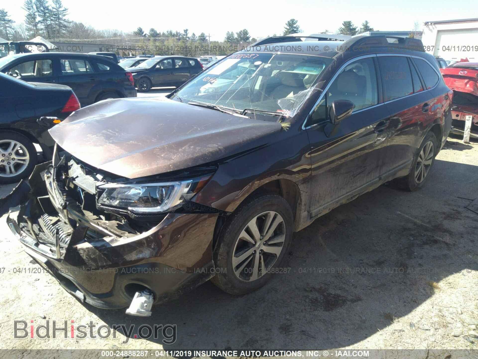 2019 SUBARU OUTBACK - VIN: 4S4BSAJC9K3228559 - Фото 2