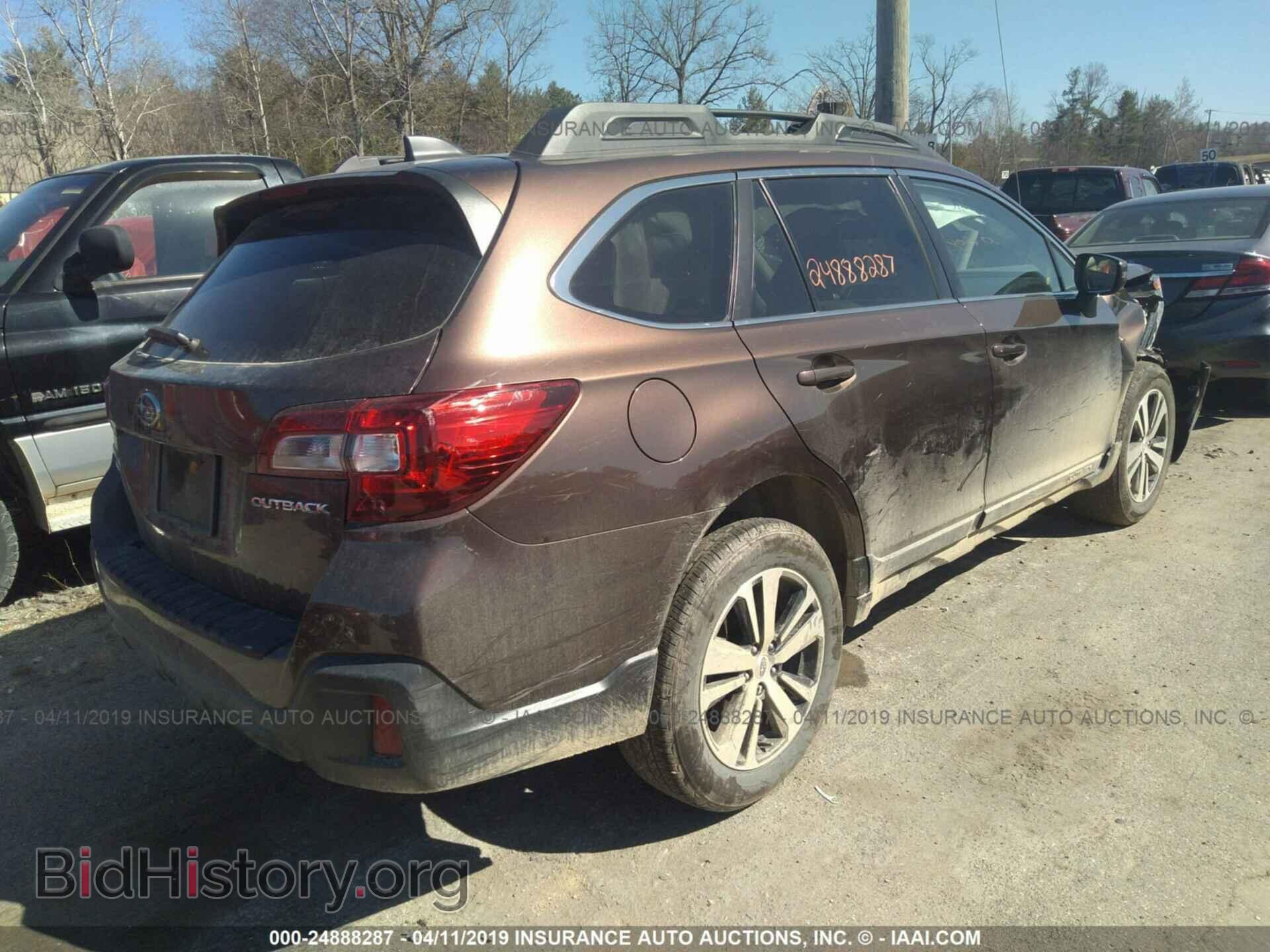 2019 SUBARU OUTBACK - VIN: 4S4BSAJC9K3228559 - Фото 4