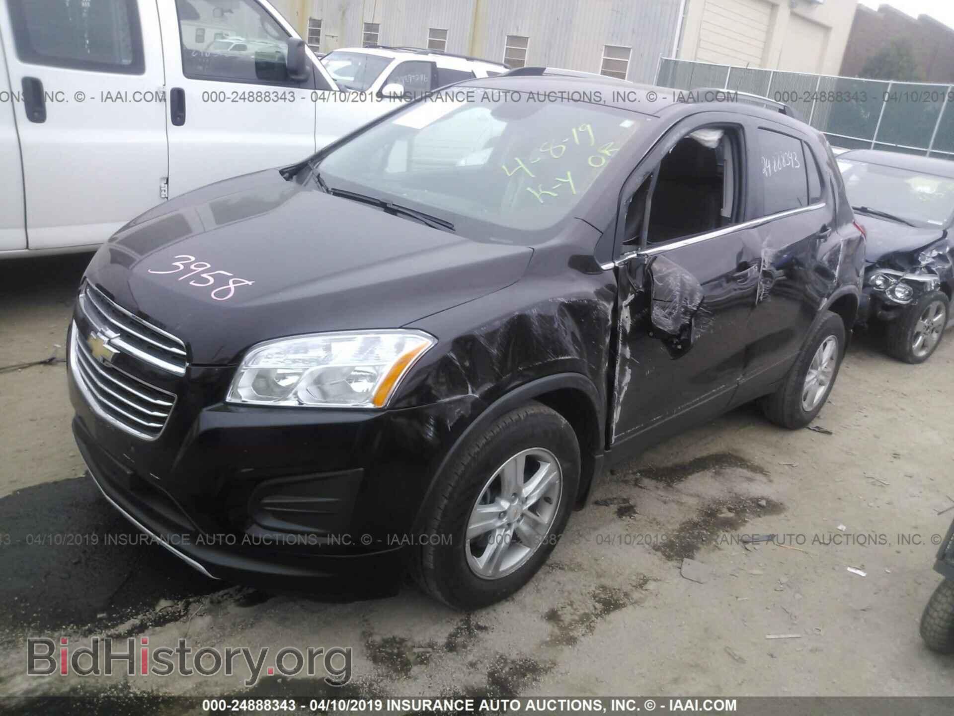 2015 CHEVROLET TRAX - VIN: KL7CJLSB6FB213958 - Фото 2