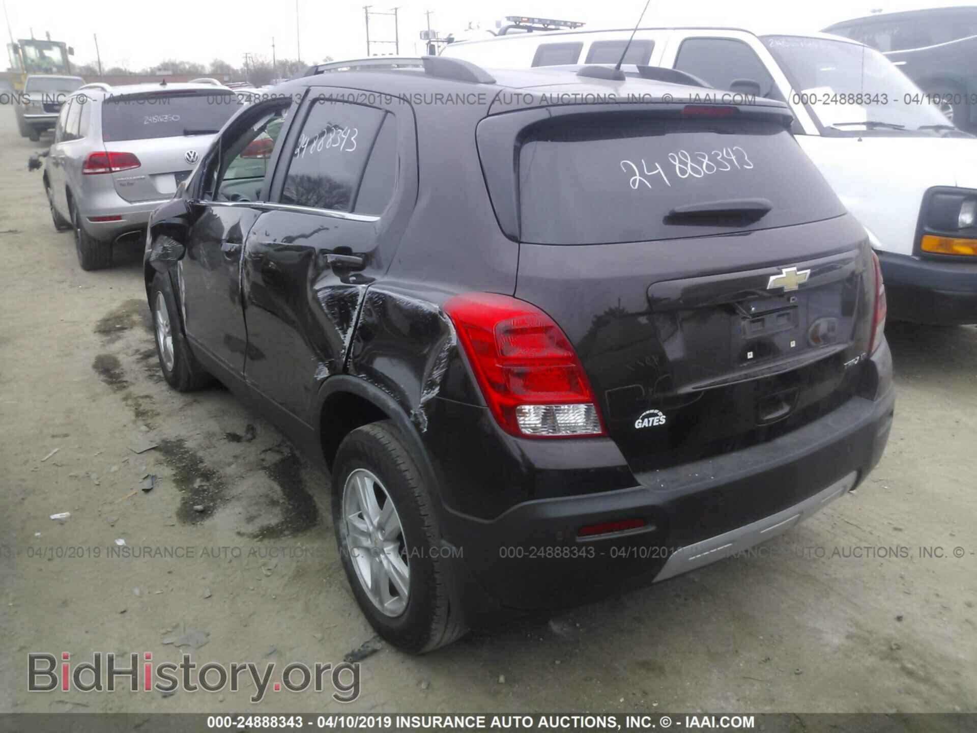 2015 CHEVROLET TRAX - VIN: KL7CJLSB6FB213958 - Фото 3