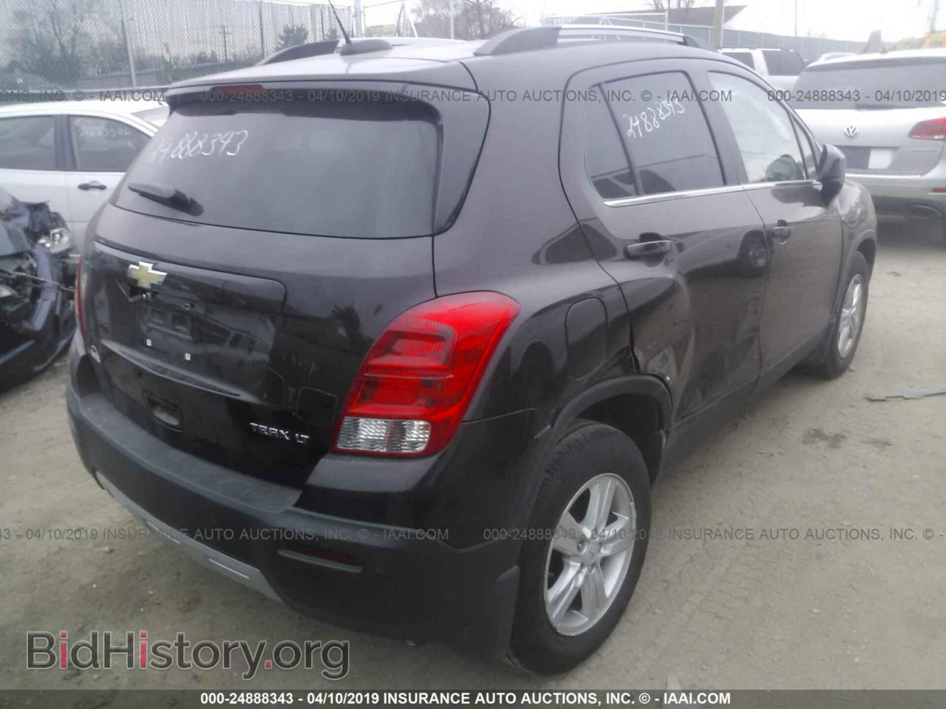 2015 CHEVROLET TRAX - VIN: KL7CJLSB6FB213958 - Фото 4