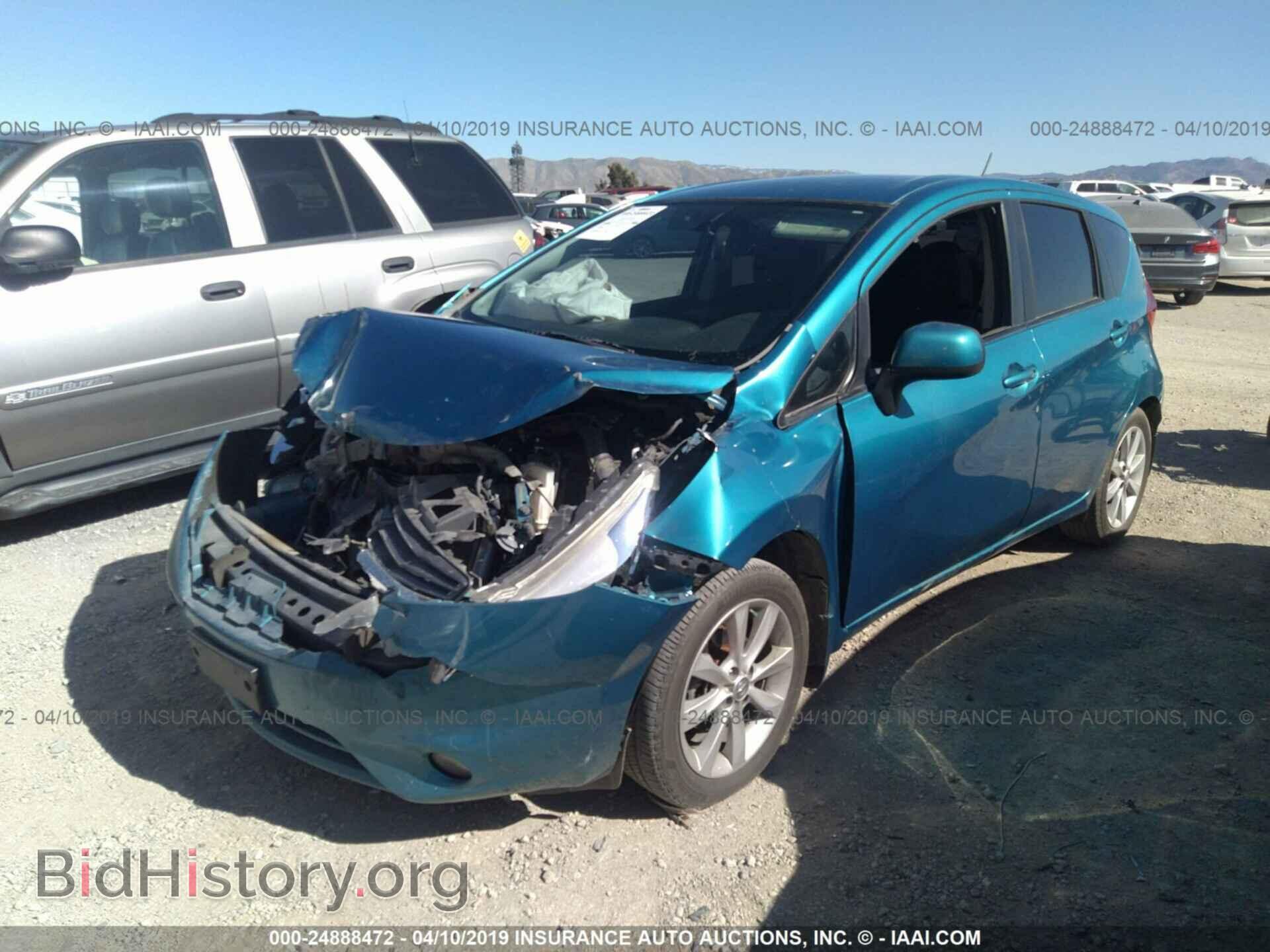 2014 NISSAN VERSA NOTE - VIN: 3N1CE2CP6EL358445 - Фото 2