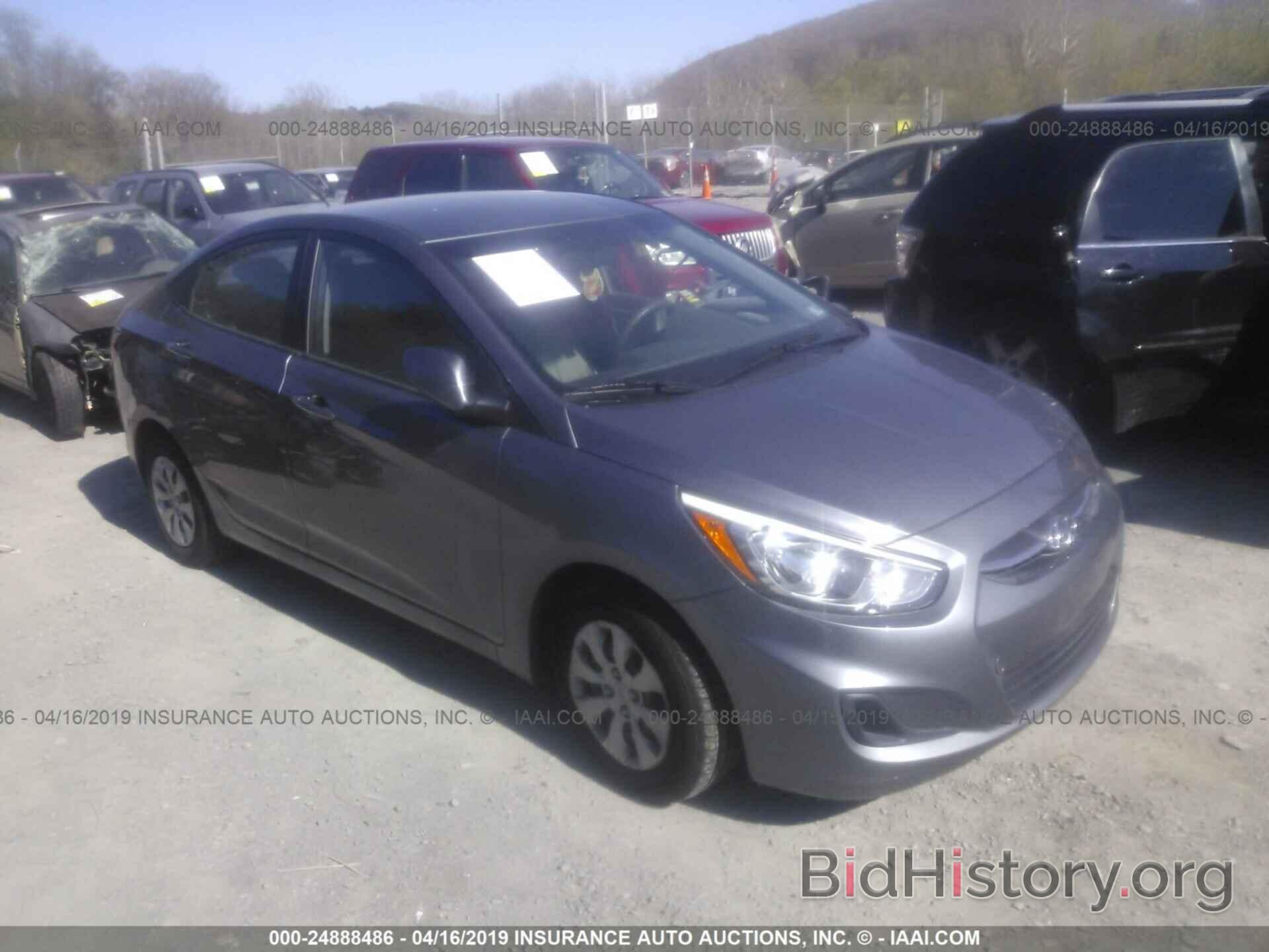 Photo KMHCT4AE1HU176240 - HYUNDAI ACCENT 2017